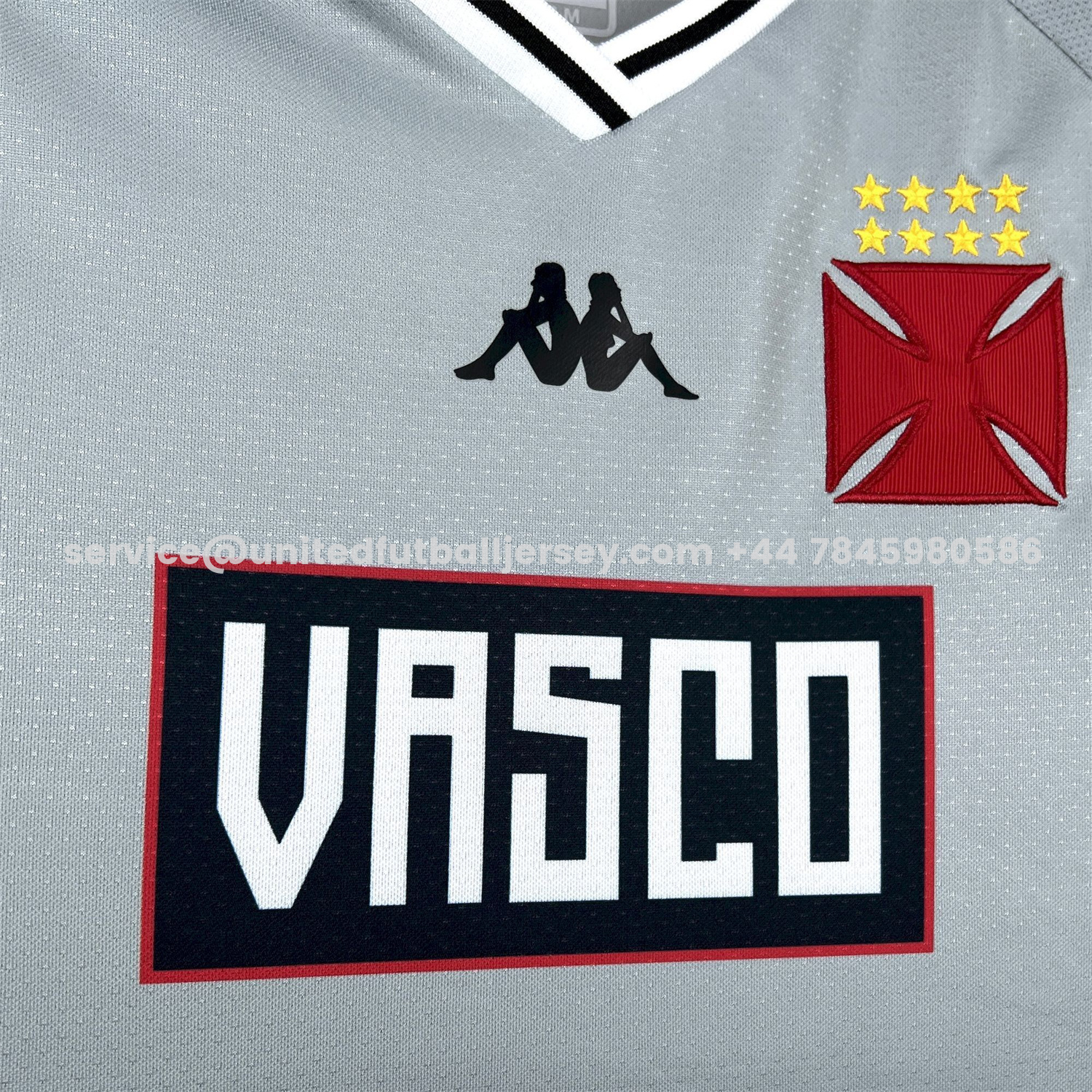 unitedfutballjersey-Women's Vasco da Gama 25-26 Grey Pre-Match Jersey