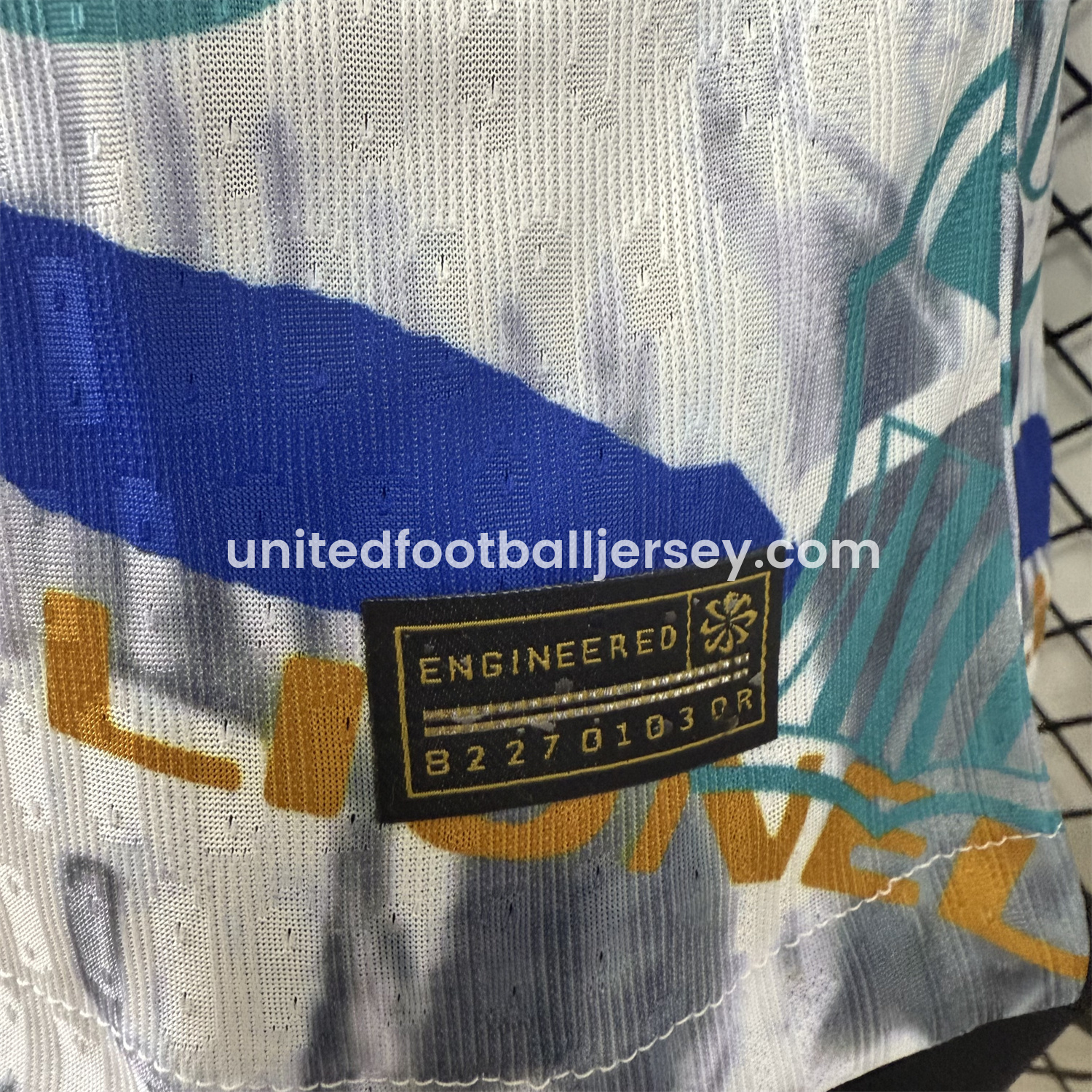 unitedfutballjersey-Barcelona 25-26 Ronaldinho Photo Collage Style POLO Colorful Special Jersey - Player Version