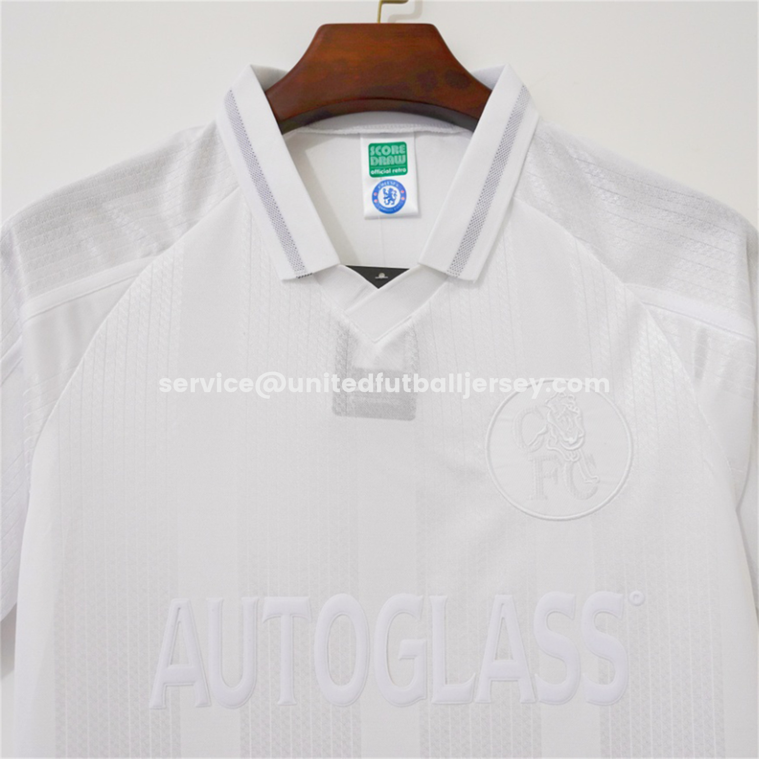 unitedfutballjersey-Retro C.H.E.L.S.E.A 1998 Pure White Special Jersey