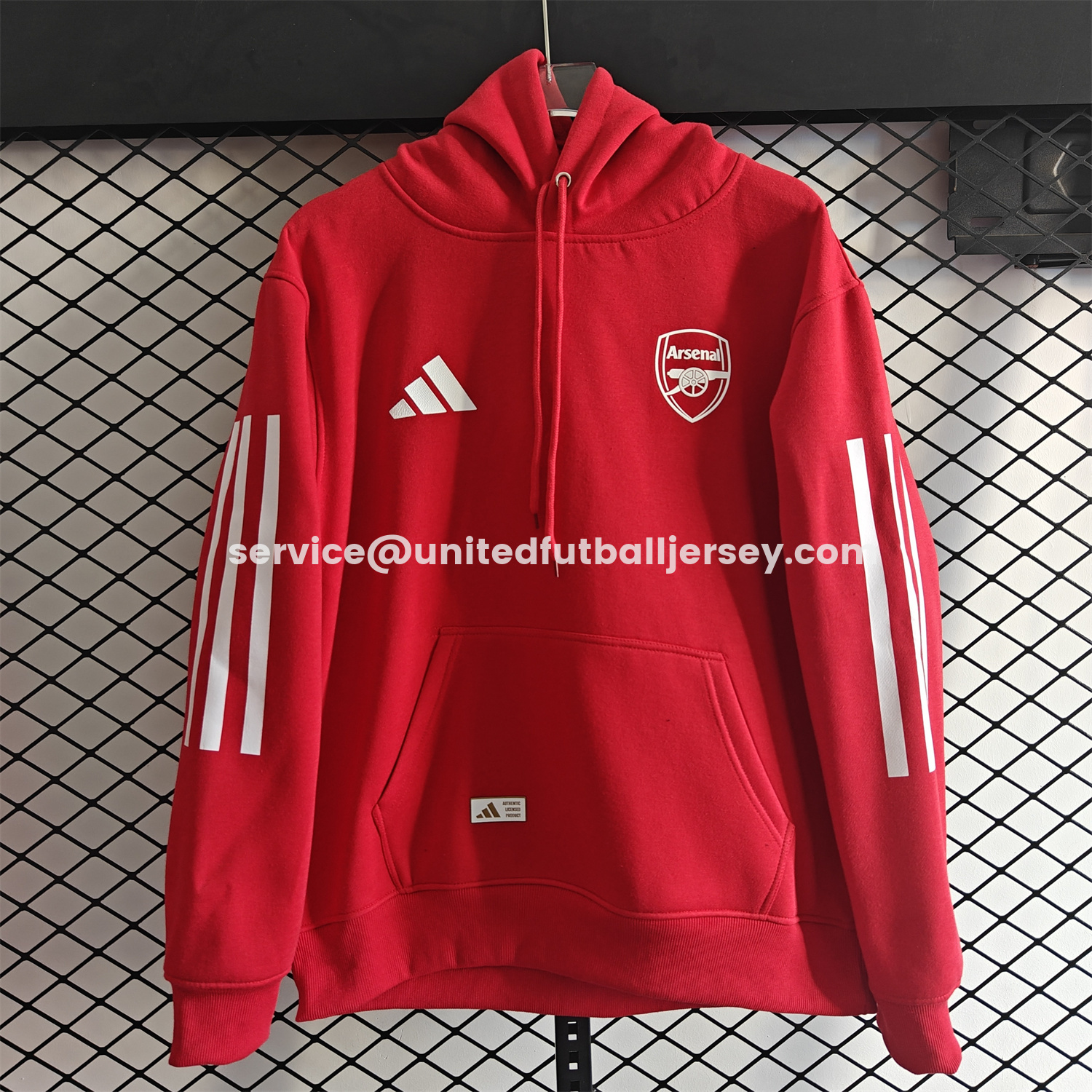 unitedfutballjersey-Arsenal 25-26 Home Unisex Pullover Hoodie