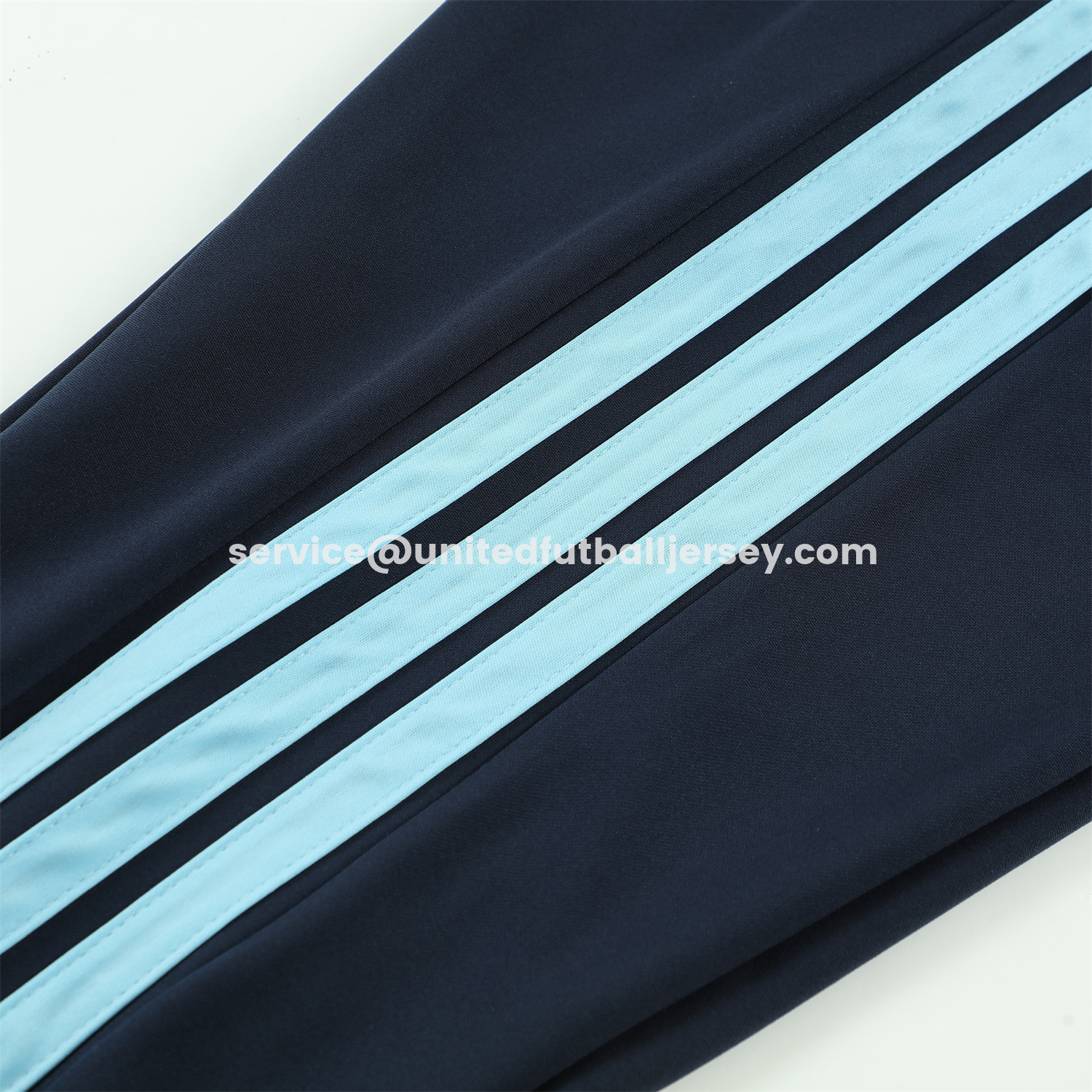 unitedfutballjersey-Argentina 2026 Kids Long Sleeve Training Set - Blue Black Top & Pants