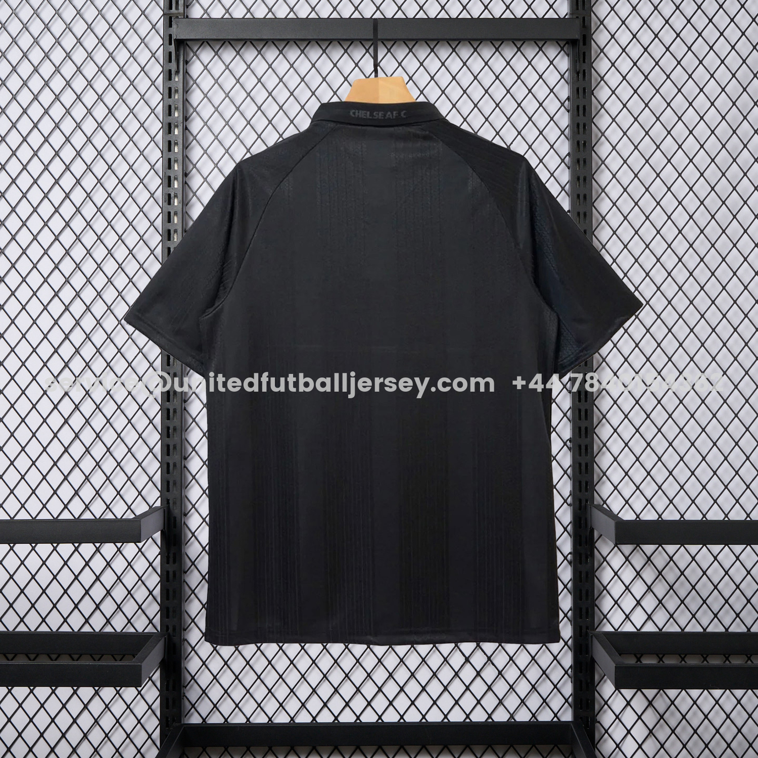 unitedfutballjersey-Retro C.H.E.L.S.E.A 1998 Pure Black Special Jersey