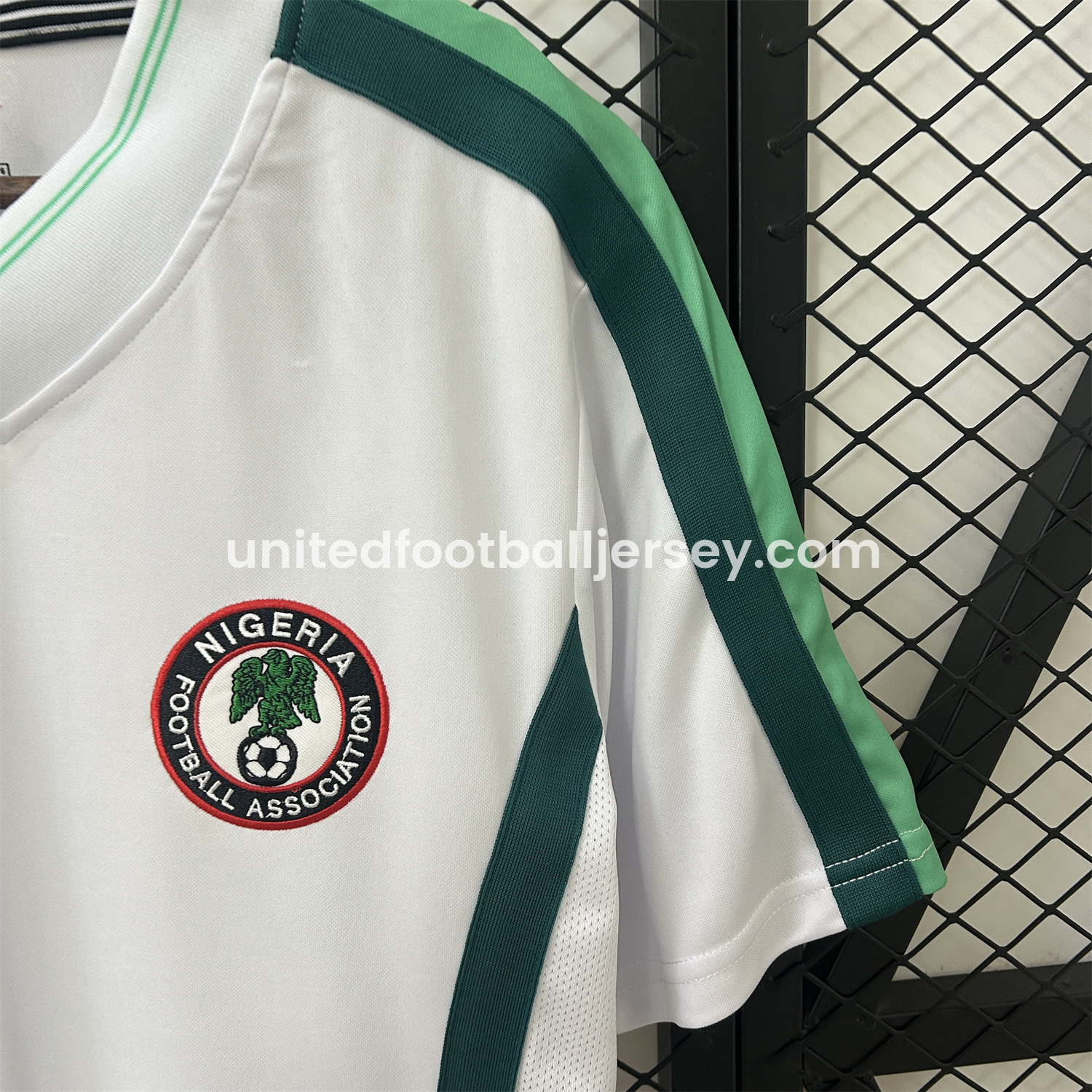 unitedfutballjersey-Retro Nigeria 1998 Home Jersey
