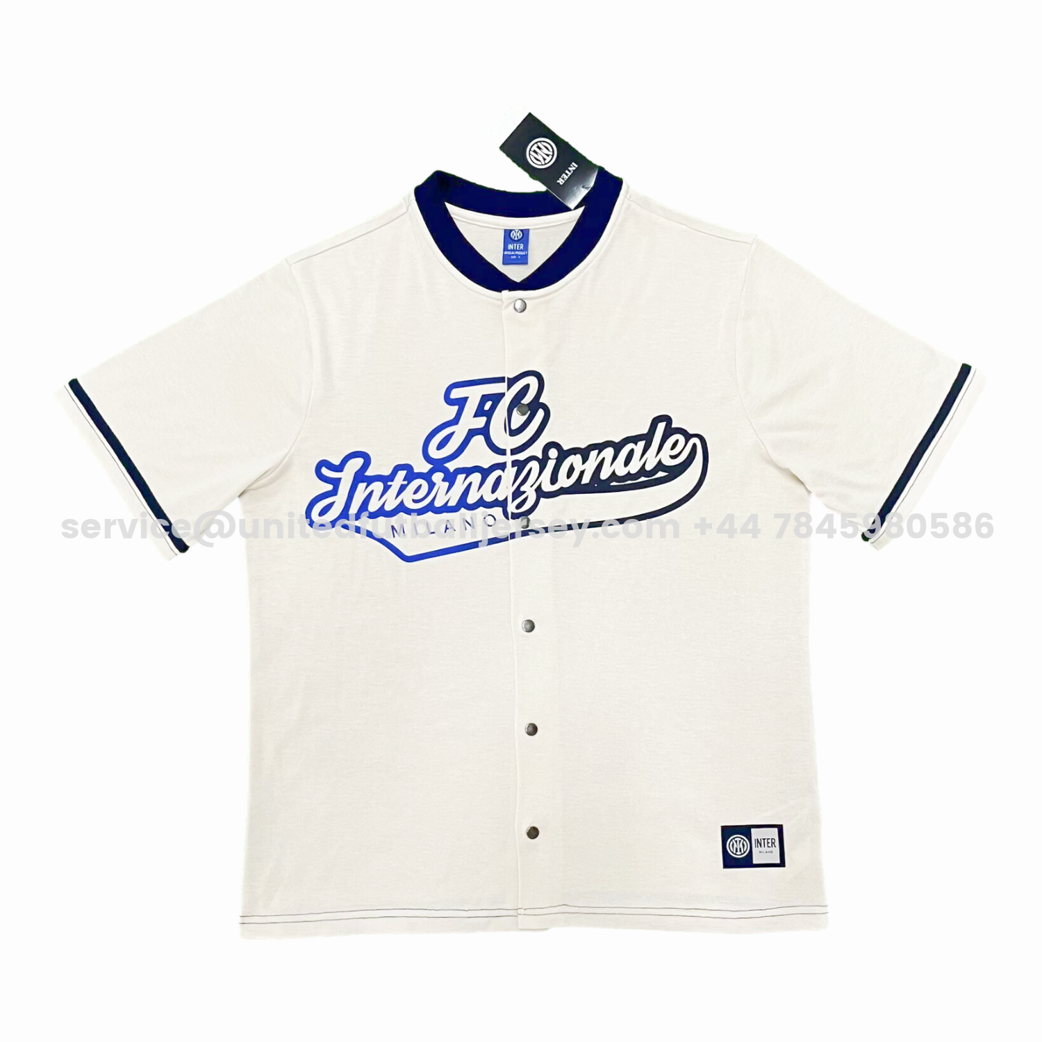 unitedfutballjersey-Inter Milan 25-26 White Baseball Jersey