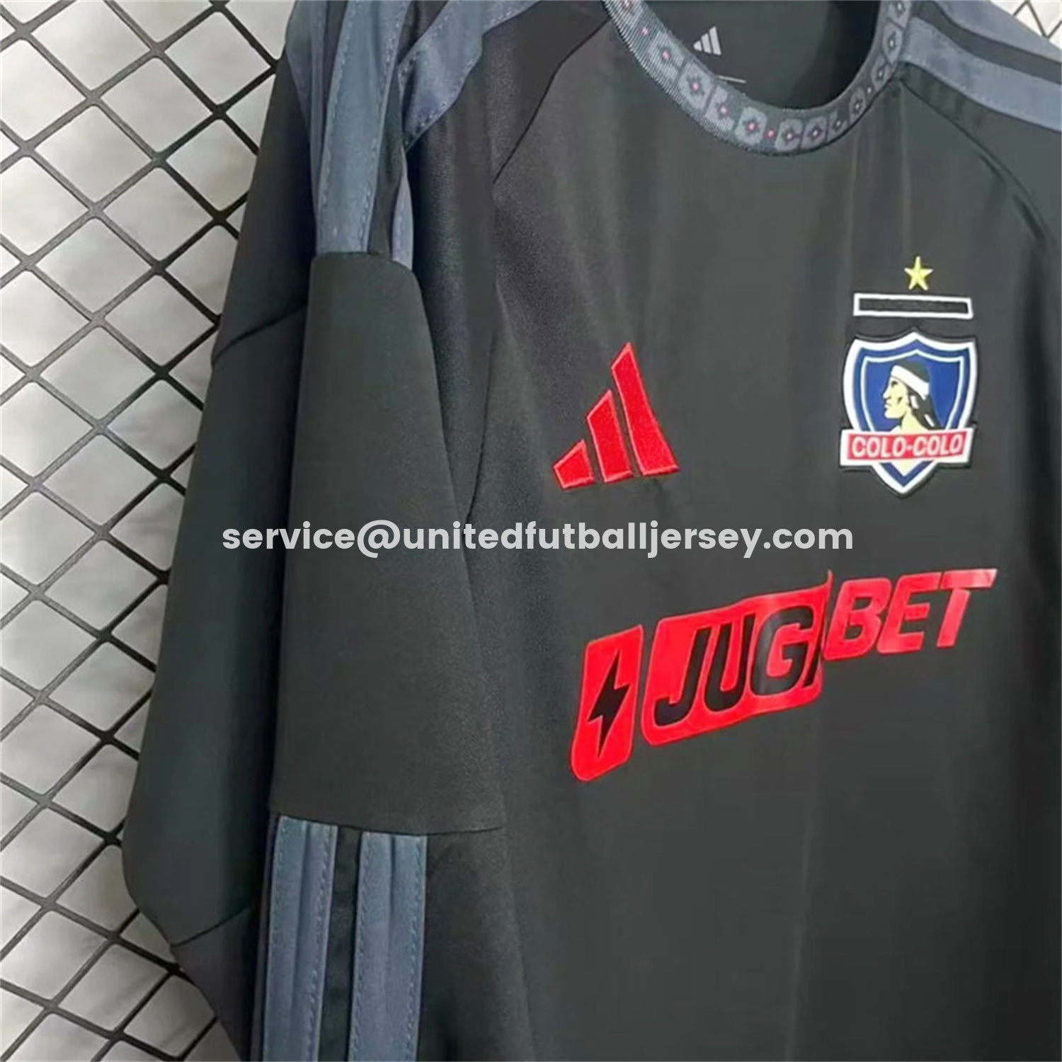 unitedfutballjersey-Colo Colo 25-26 Away Long Sleeves Jersey - Fans Version