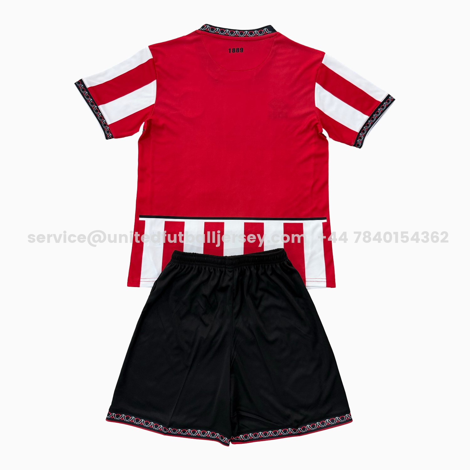 unitedfutballjersey-Sheffield United 25-26 Home Men's Adult Jersey Set - Fans Version