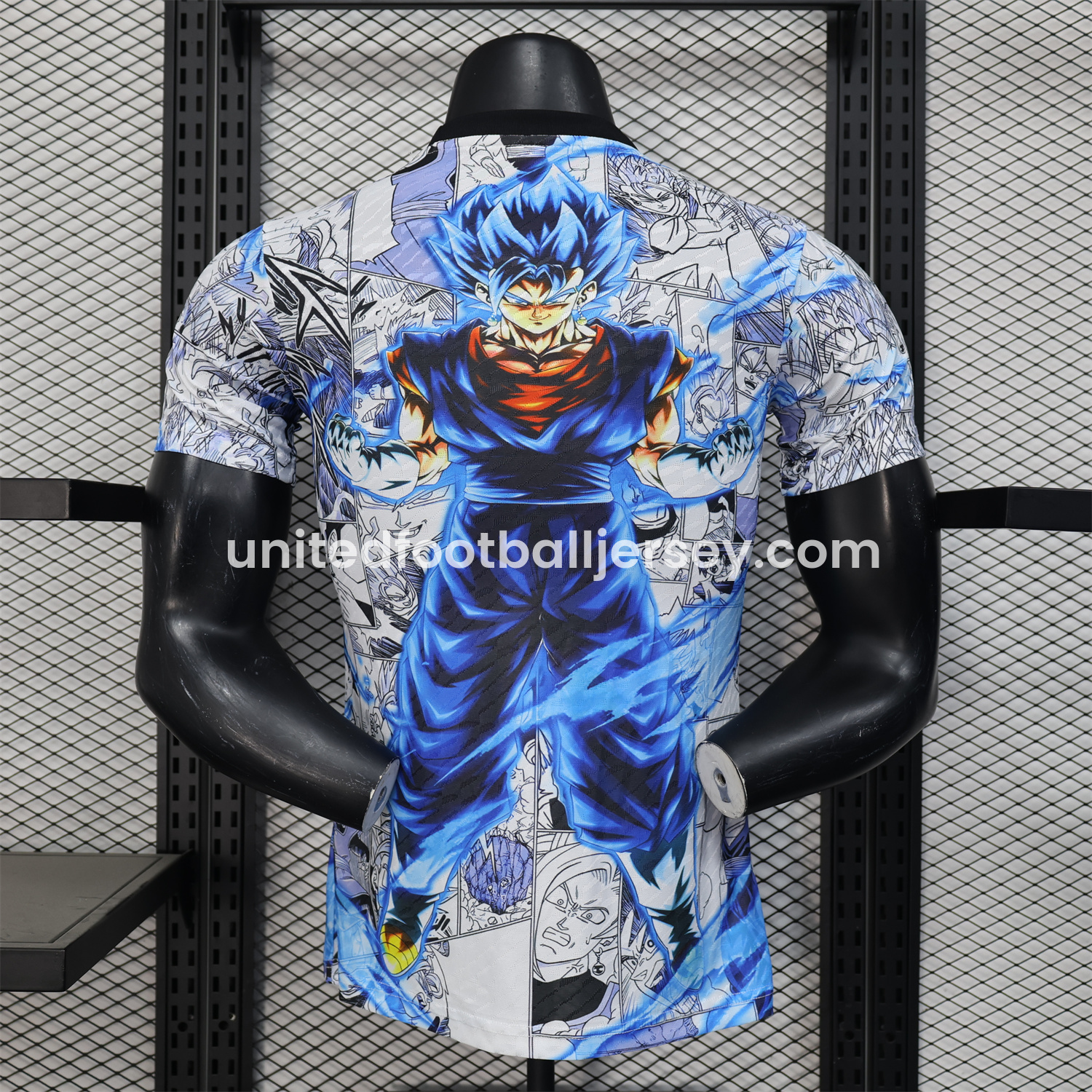 unitedfutballjersey-Japan 25-26 Blue Super Saiyan God Special Edition Jersey - Player Version