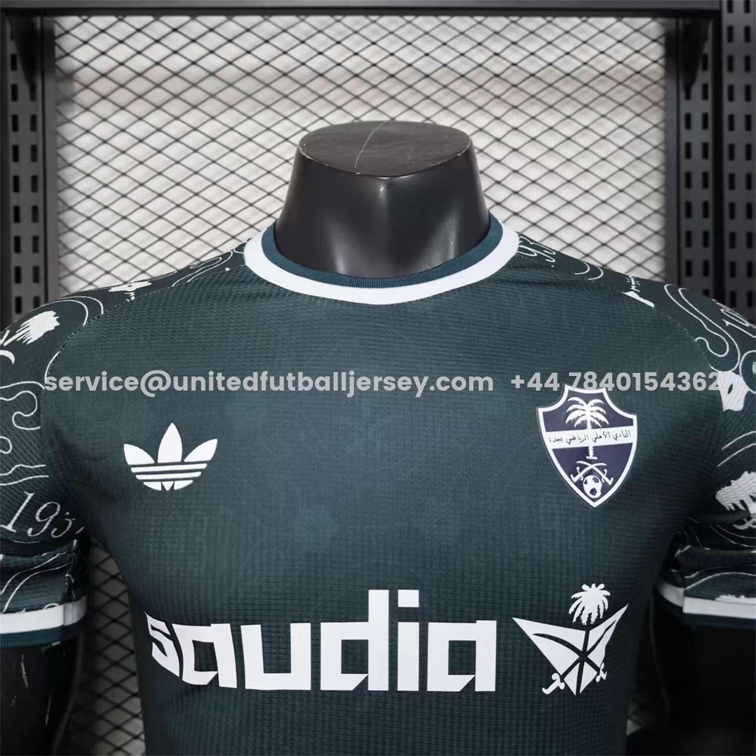 unitedfutballjersey-Al-Ahli SFC Jeddah Nationals 25-26 Green Special Edition Jersey - Player Version