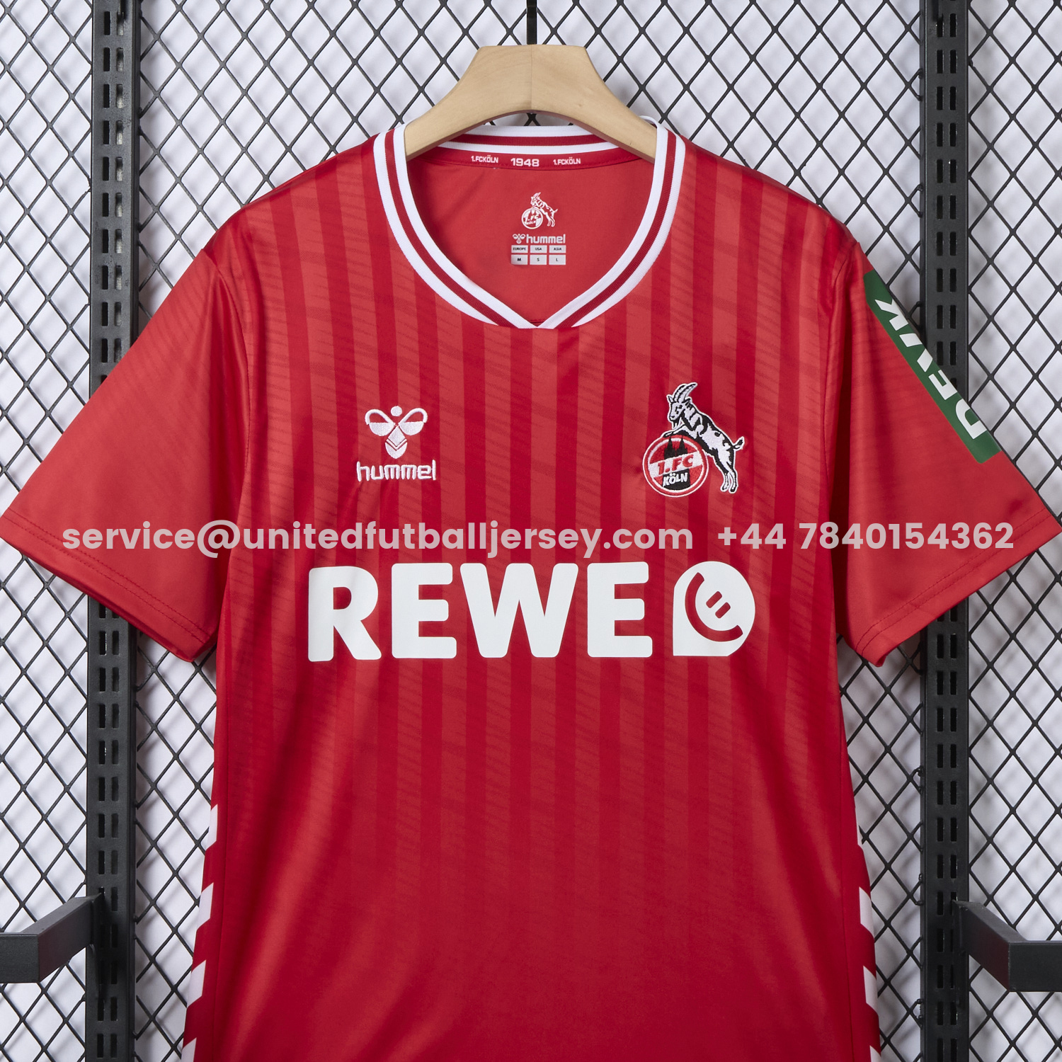 unitedfutballjersey-Köln 25-26 Away Red Jersey - Fans Version