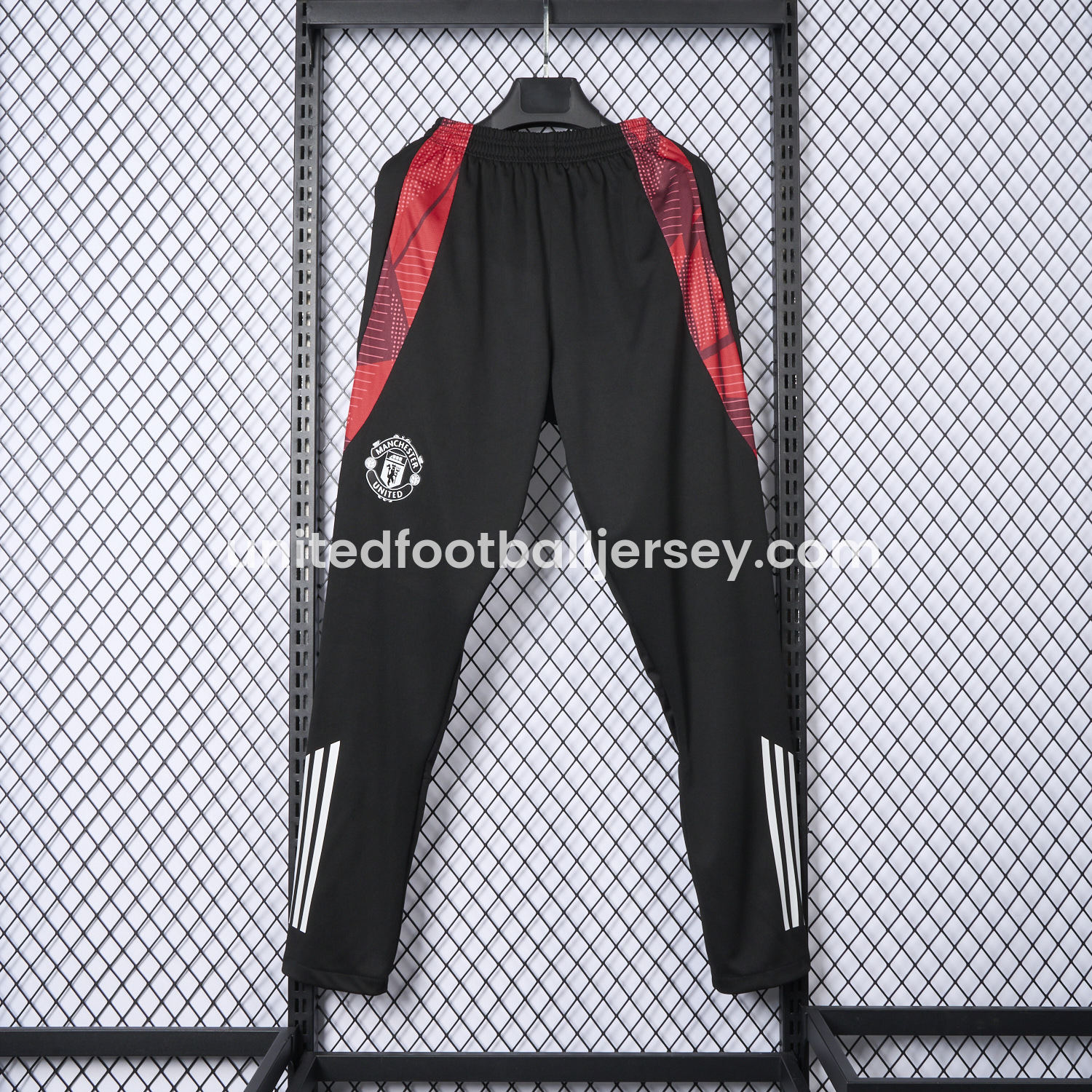 unitedfutballjersey-Manchester United 25-26 Black Training Pants - Player Version