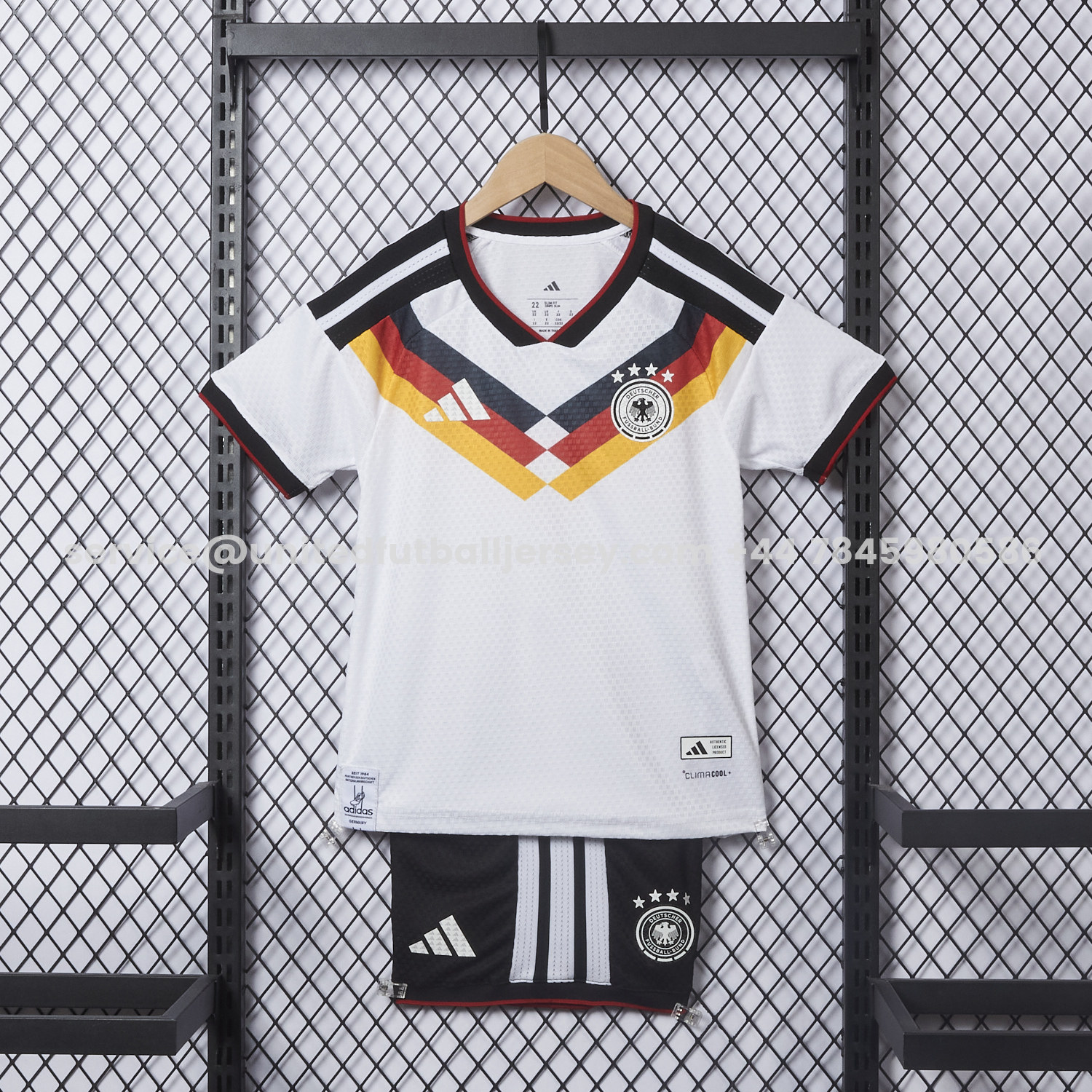 unitedfutballjersey-Germany 2026 Home Kids Kit - Player Version