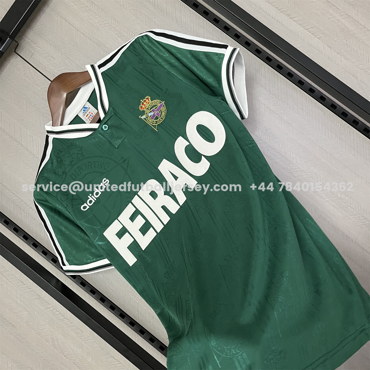 unitedfutballjersey-Retro Deportivo de La Coruña 1999-00 Away Jersey