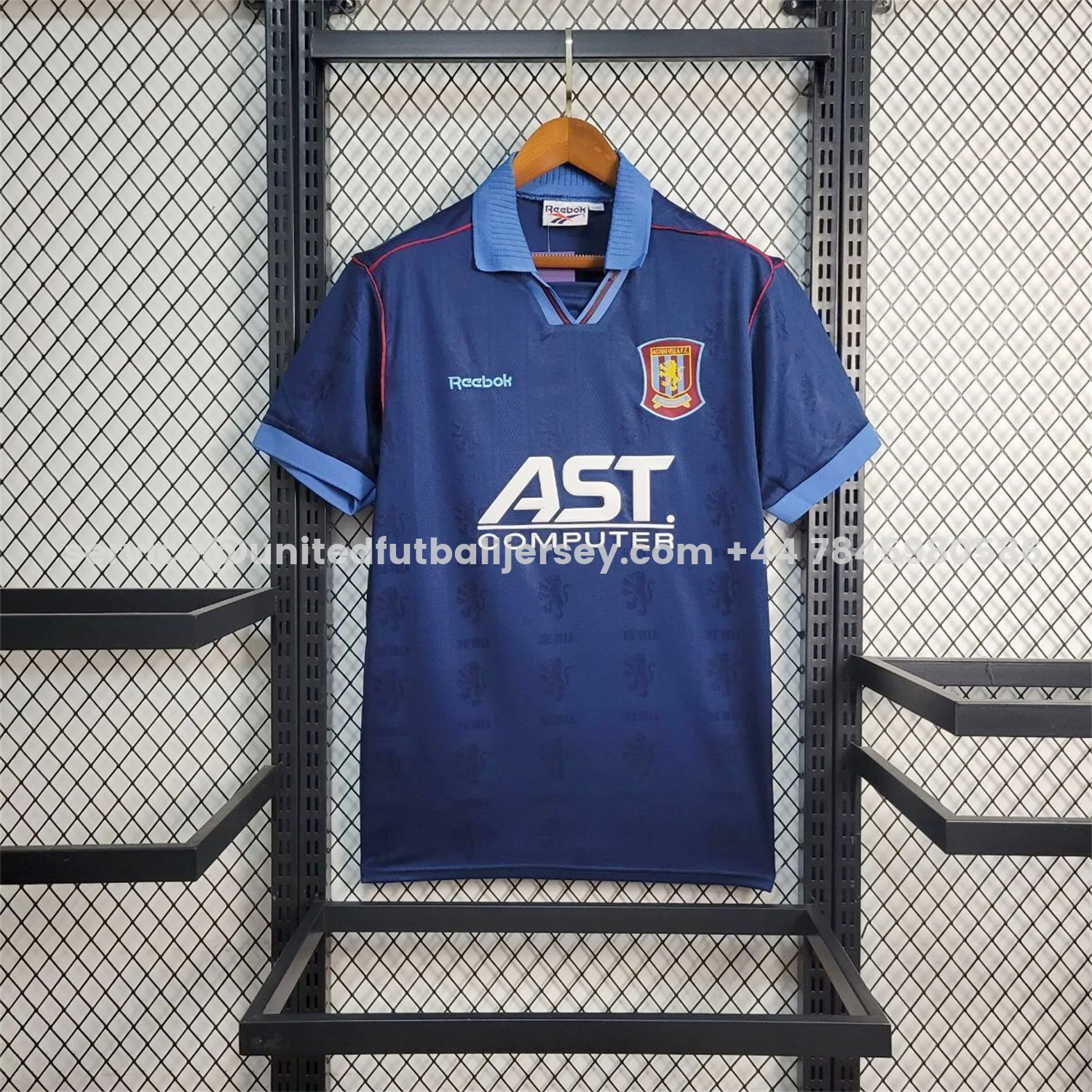 unitedfutballjersey-Retro Aston Villa 1995-97 Away Jersey