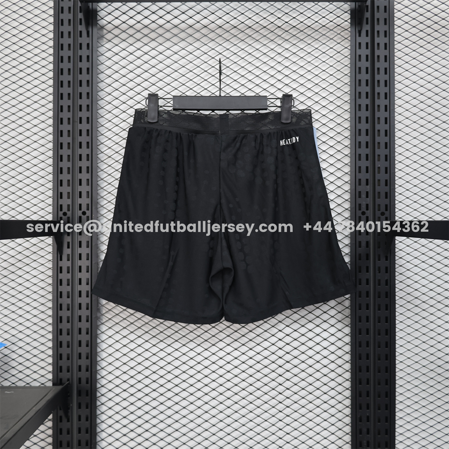 unitedfutballjersey-Argentina 25-26 Black Shorts - Player Version