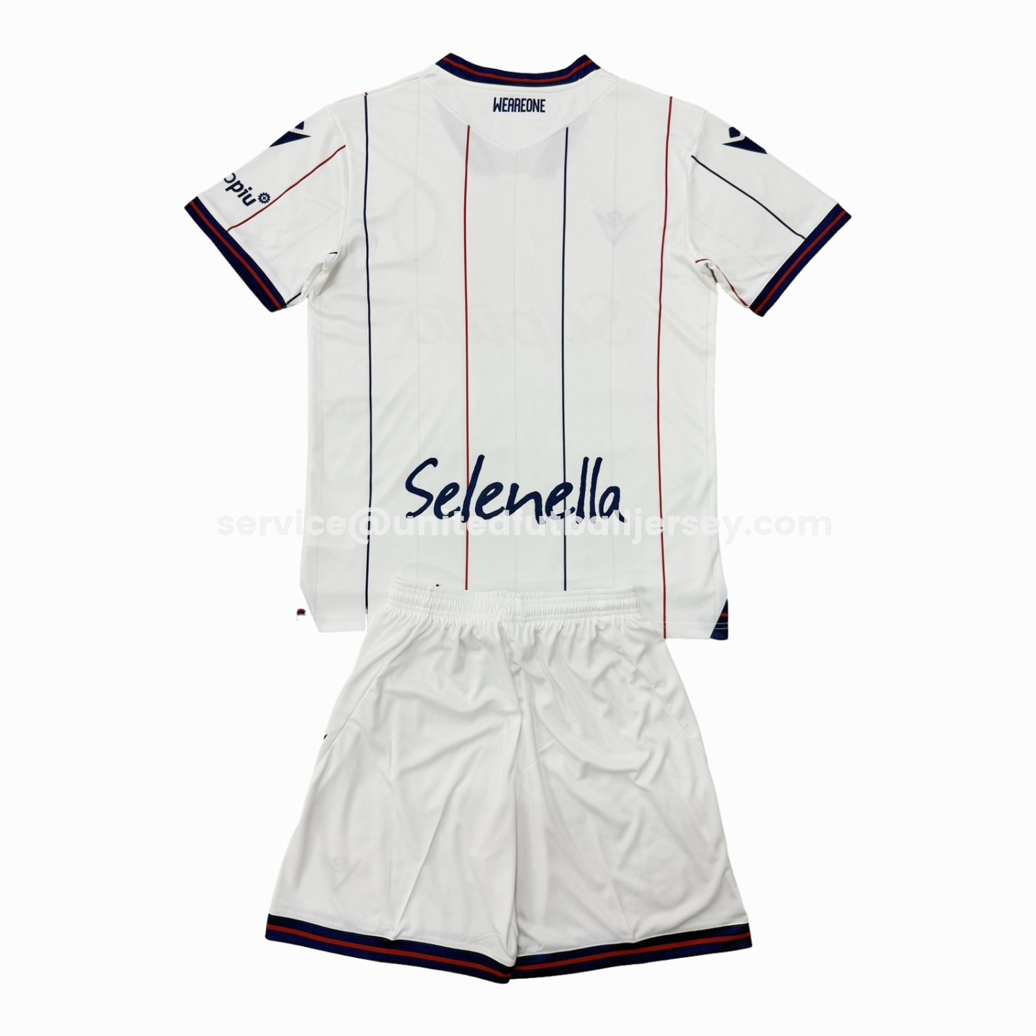 unitedfutballjersey-Bologna 25-26 Away Men's Adult Jersey Set - Fans Version