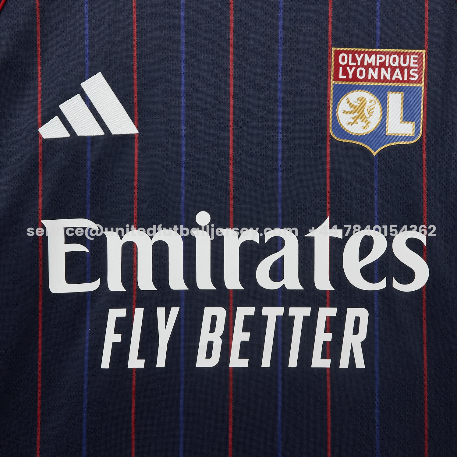 unitedfutballjersey-Lyon 25-26 Away Jersey - Player Version