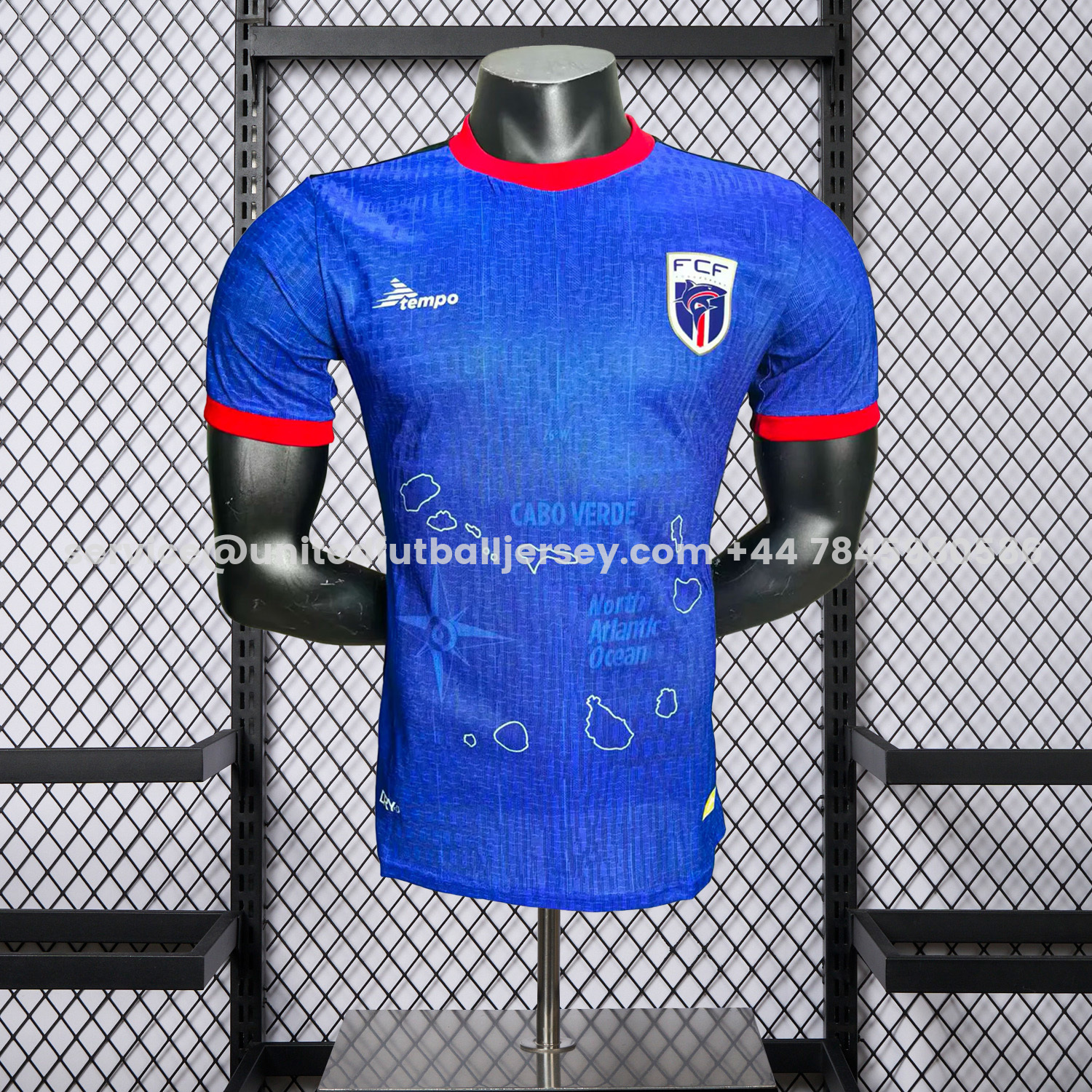 unitedfutballjersey-Cabo Verde 2026 Home Jersey - Player Version