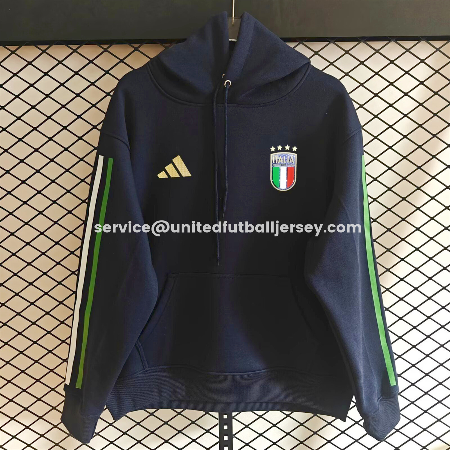 unitedfutballjersey-Italy 2026 Home Unisex Pullover Hoodie