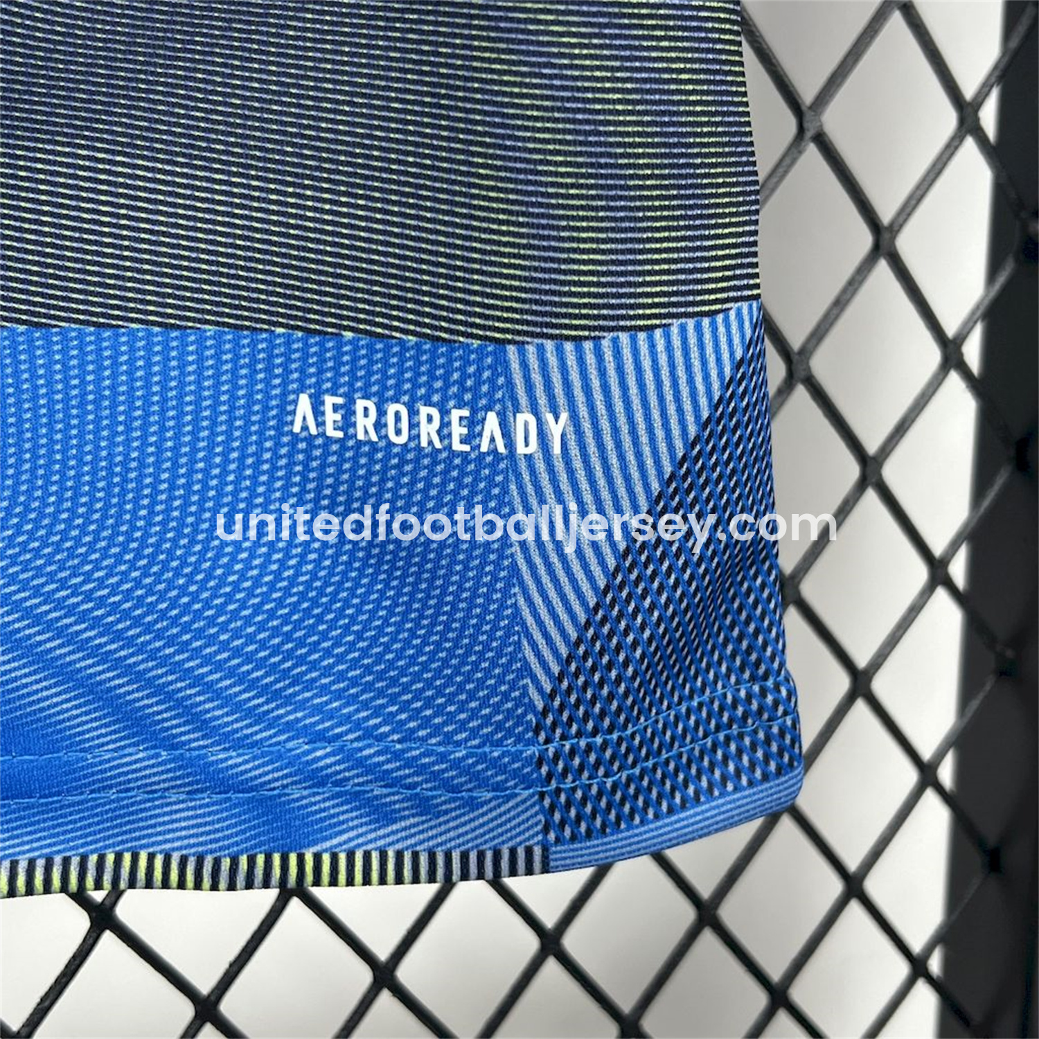 unitedfutballjersey-Real Madrid 25-26 Blue Pre-Match Traning Kids Kit