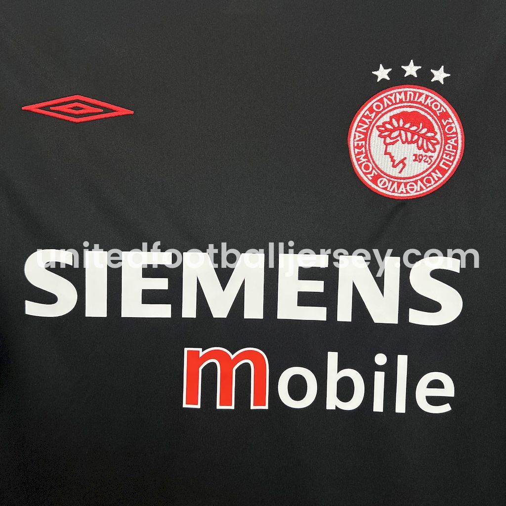 unitedfutballjersey-Retro Olympiacos 2004-05 Away Jersey