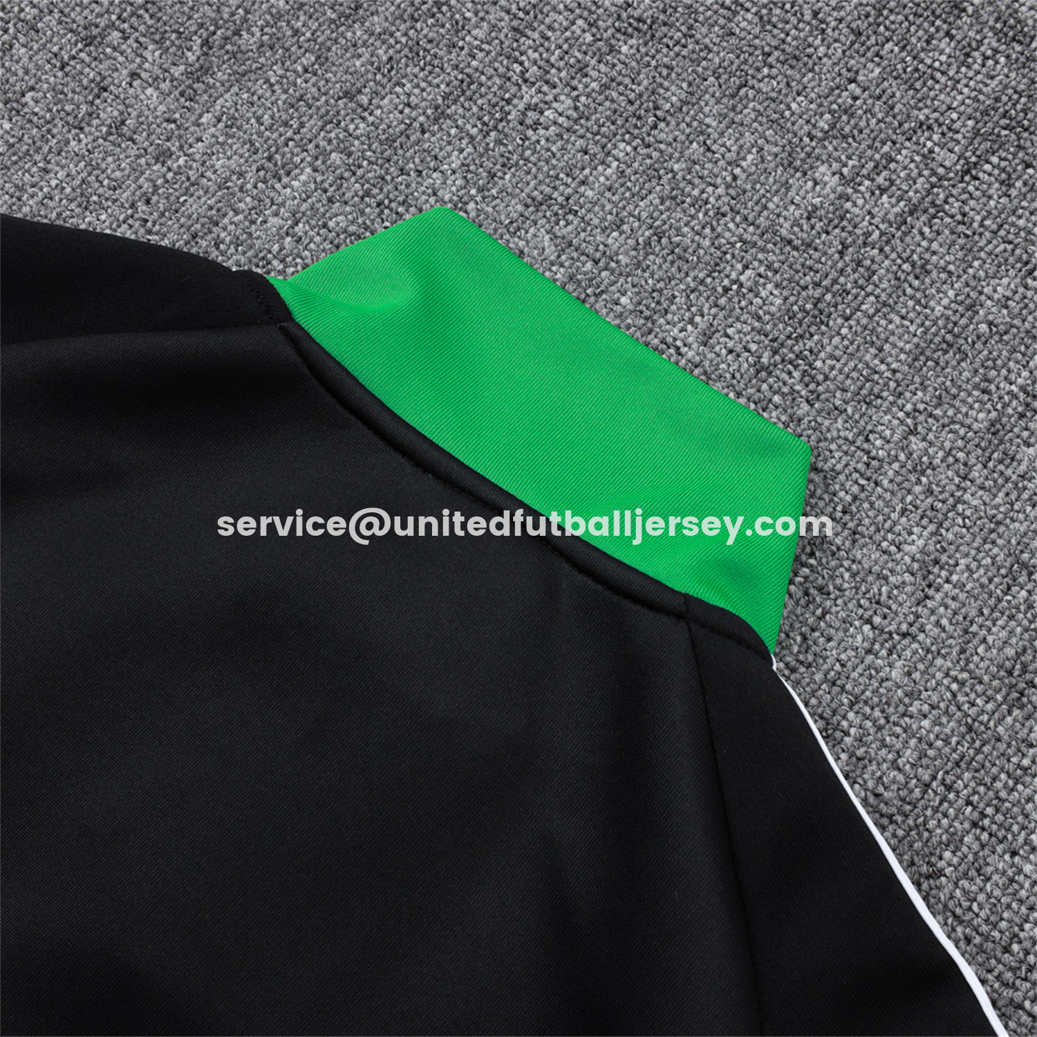 unitedfutballjersey-Senegal 2026 Jacket Training Tracksuit - Black With Green Jackets & Pants