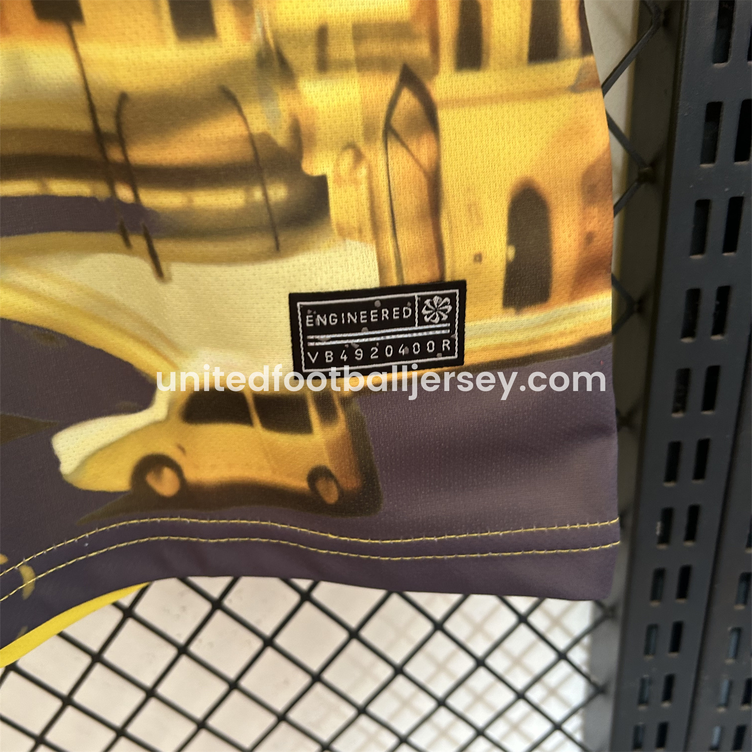 unitedfutballjersey-Brazil 2025-26 Church Silhouette Yellow Jersey - Fans Version