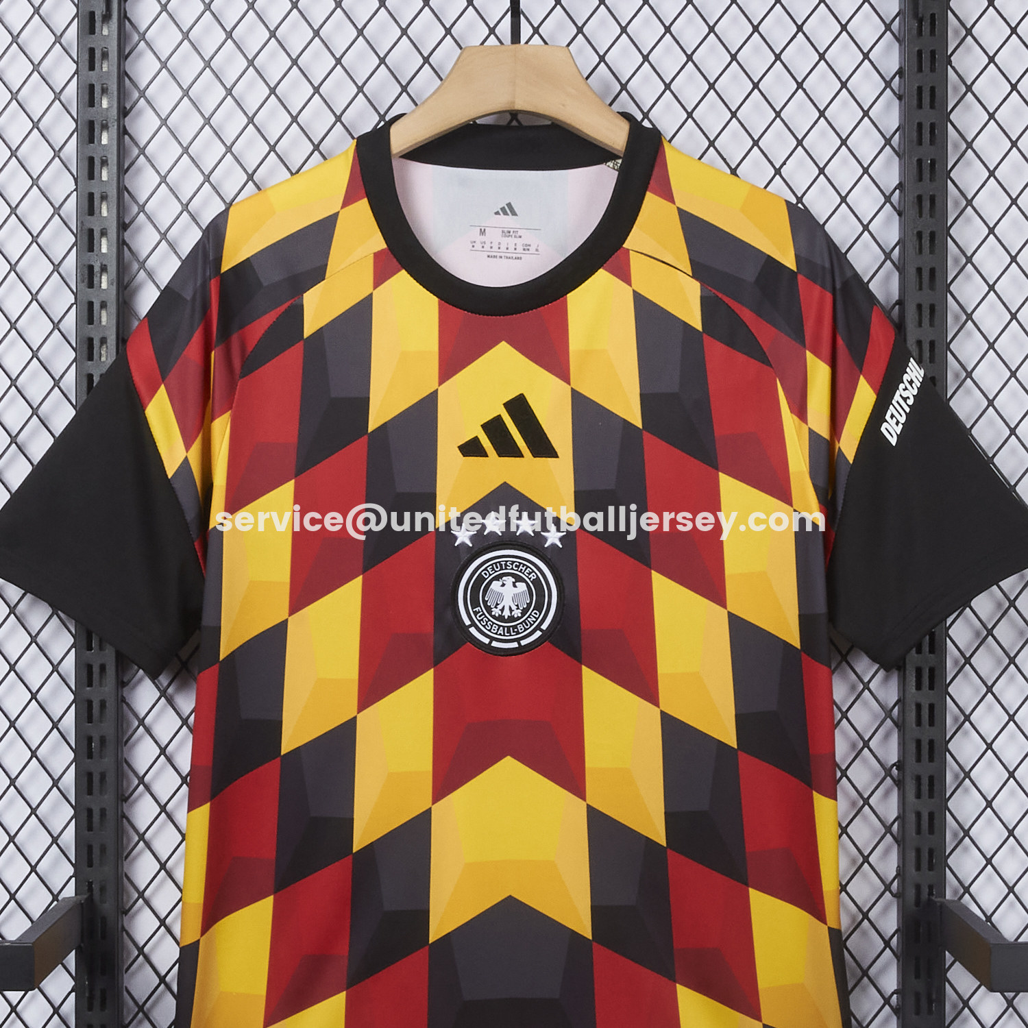 unitedfutballjersey-Germany 2026 Red Yellow Black Special Jersey - Fans Version