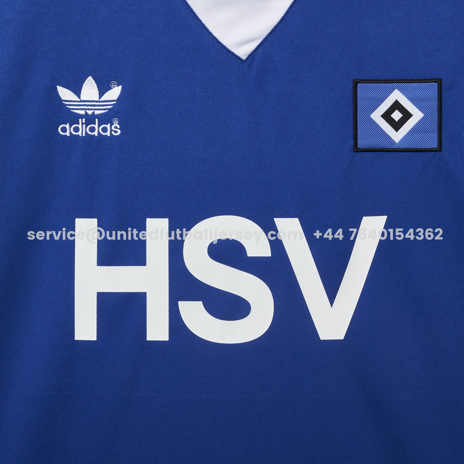 unitedfutballjersey-Retro Hamburger SV 1979 Away Blue Jersey