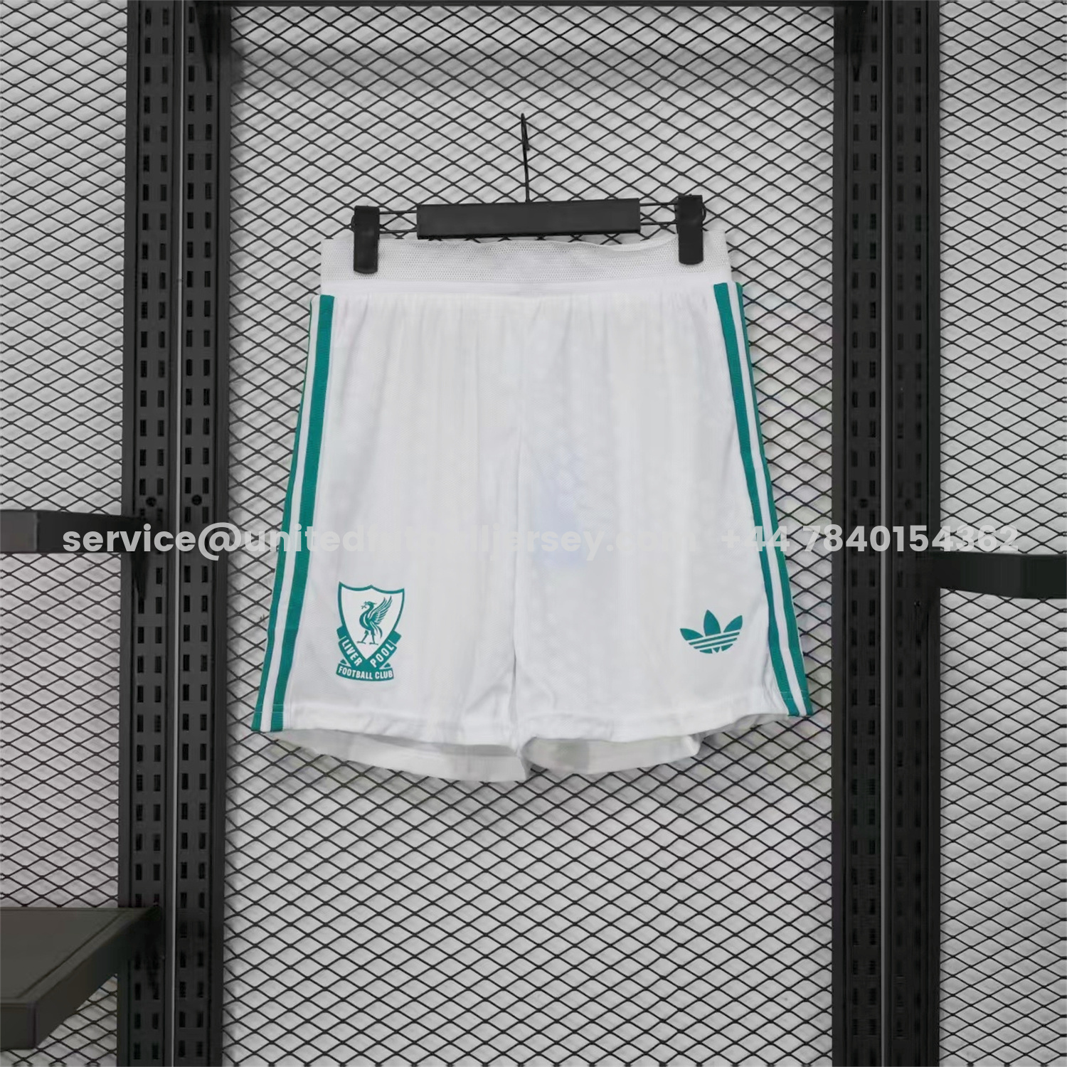 unitedfutballjersey-Liver.pool 25-26 Third White Shorts - Player Version
