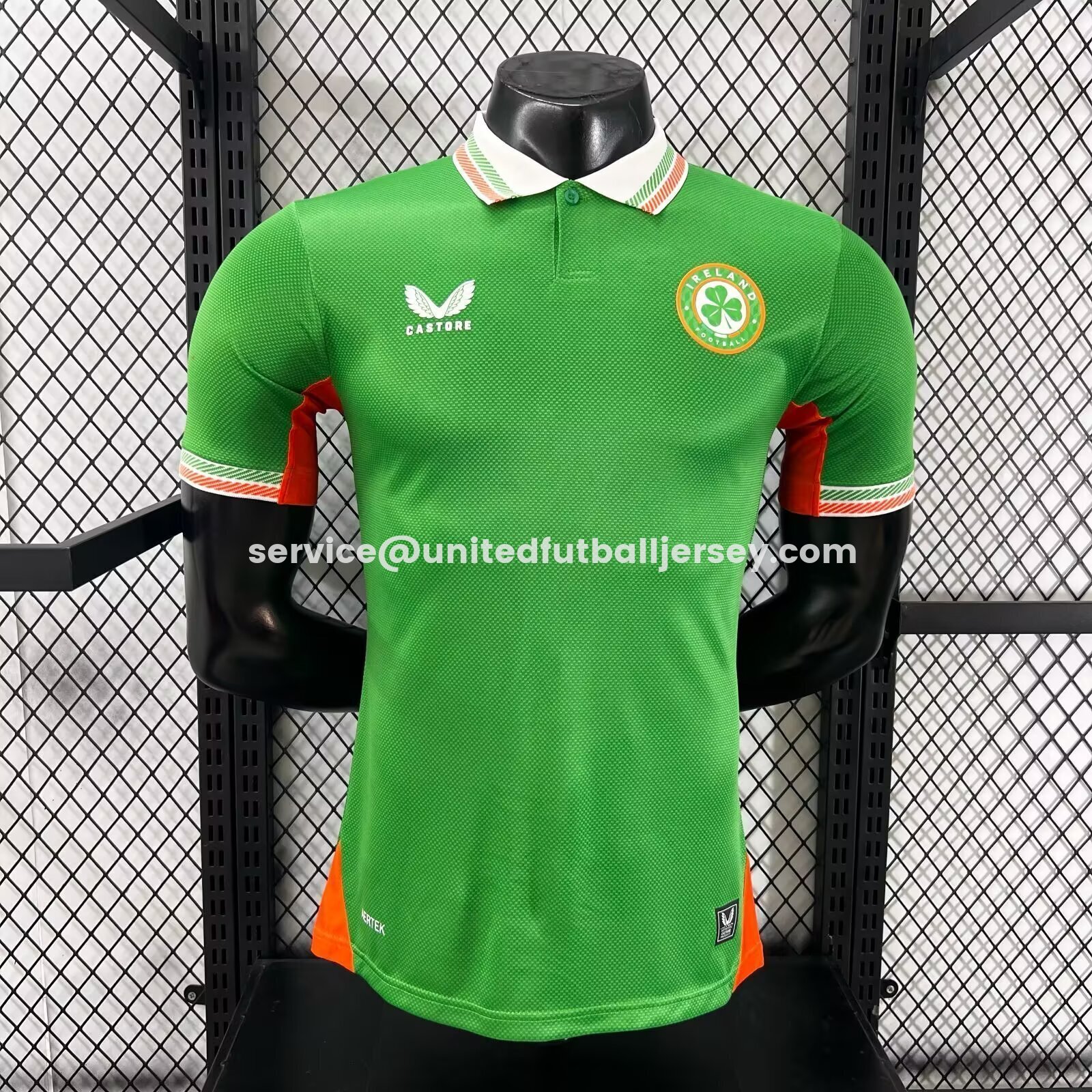 unitedfutballjersey-Ireland 2026 Women's Team Home Jersey - Player Version