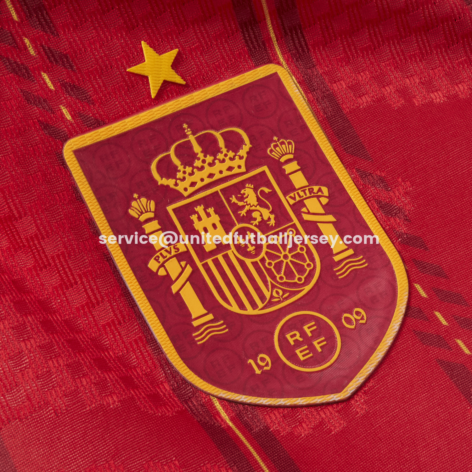 unitedfutballjersey-Spain 2026 Home Long Sleeves Jersey - Player Version