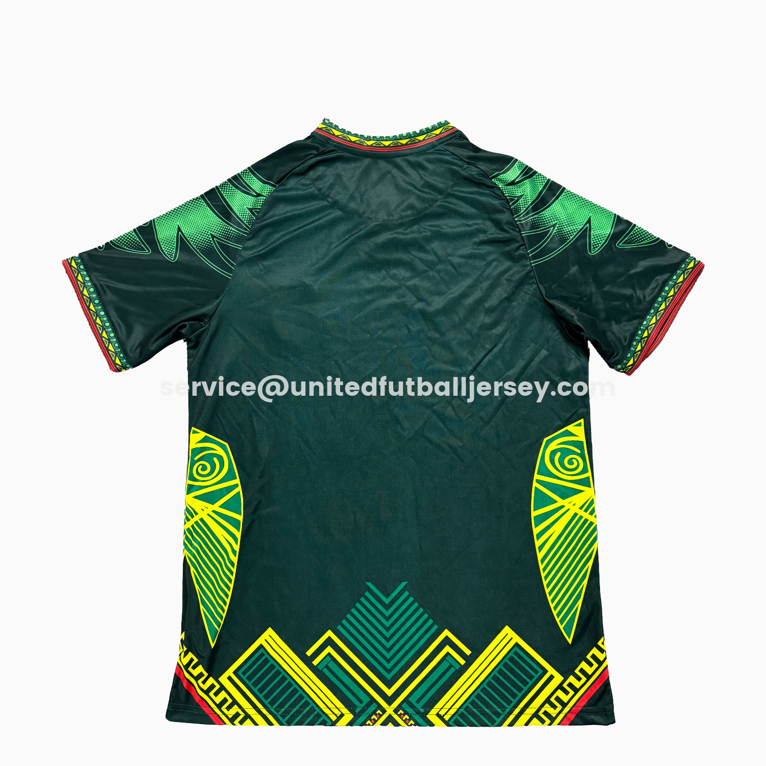 unitedfutballjersey-Mali 2026 Eagle Black Green Jersey - Fans Version