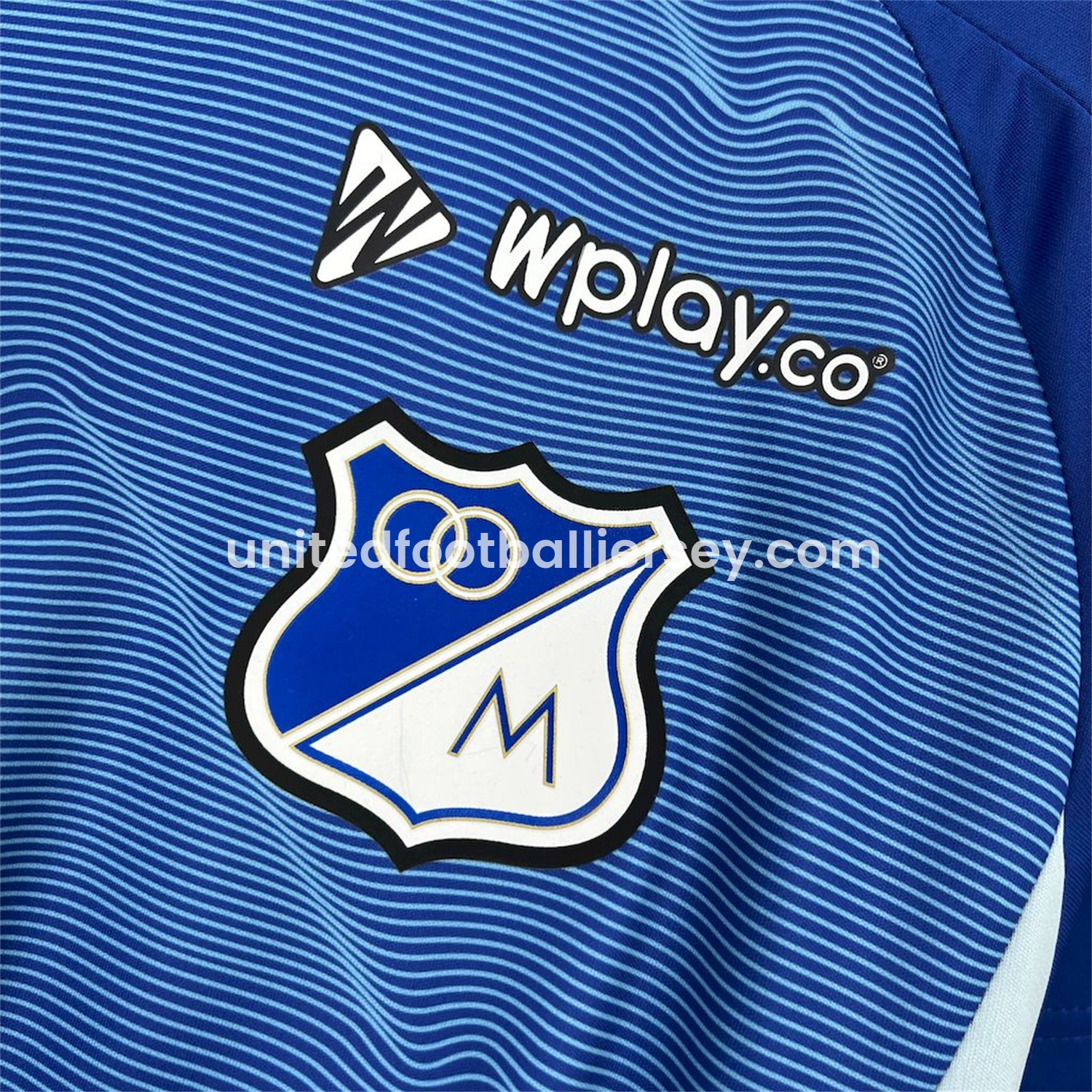 unitedfutballjersey-Millonarios 25-26 Home Jersey - Fans Version