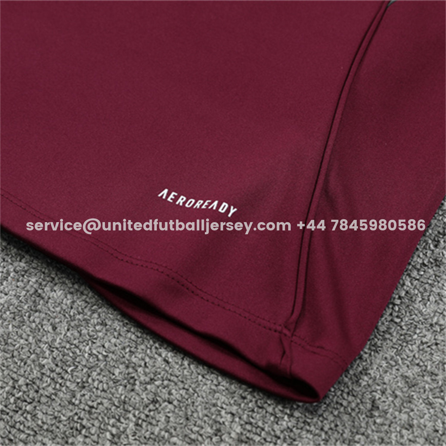 unitedfutballjersey-Arsenal 25-26 Kids Long Sleeve Training Set - Wine Red Top & Grey Pants