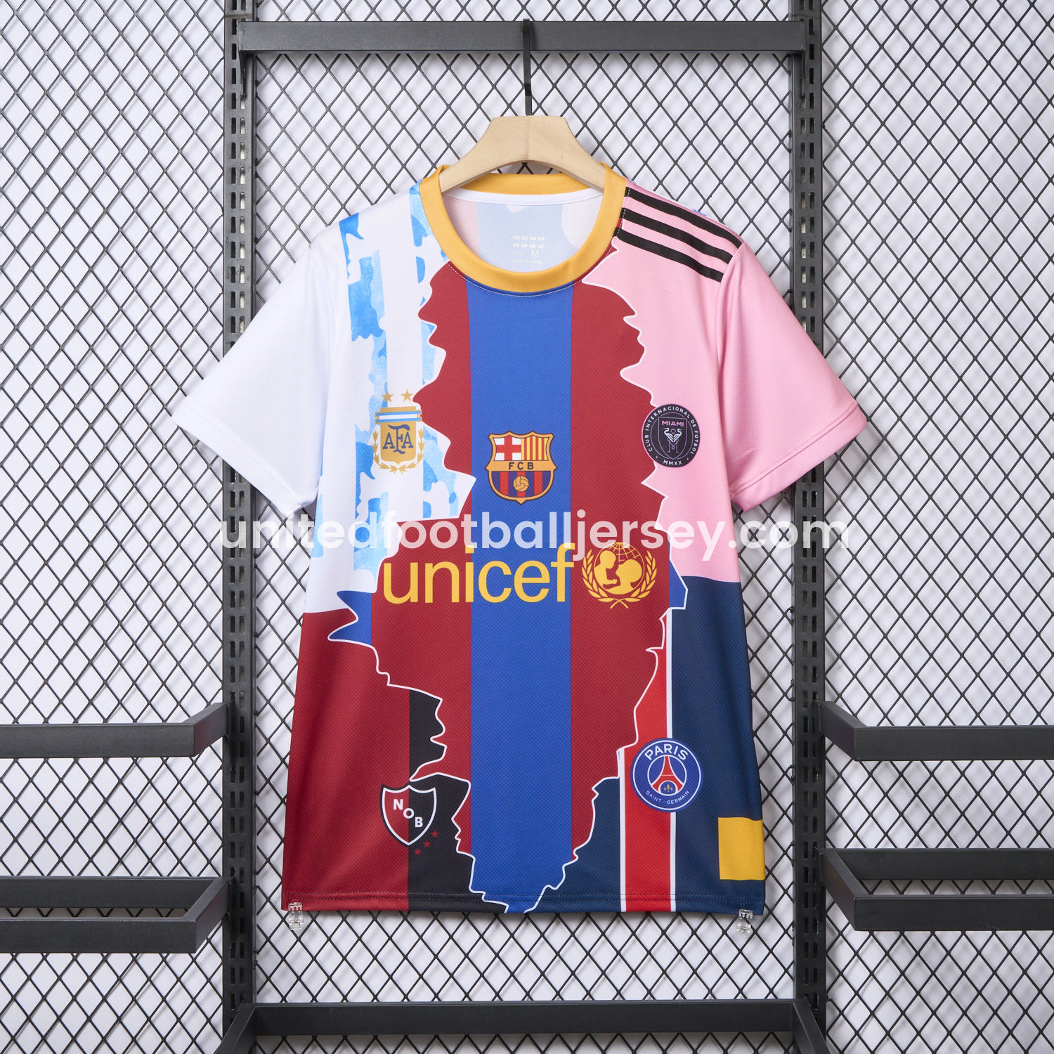 Messi Career Commemorative Jersey - Fans Version - Argentina B.A.R.S.A INT M.A.M Paris Saint-Germain PSG:football jersey mysite: unitedjerseyfootball 邓江浪:football