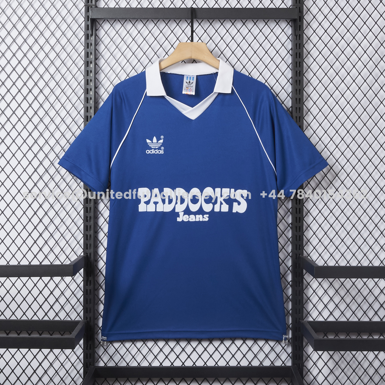 unitedfutballjersey-Retro Schalke 04 1984-85 Home Jersey