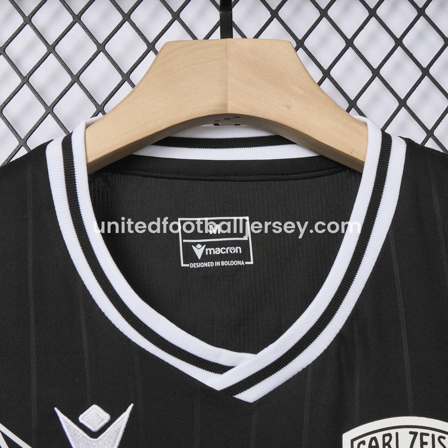 unitedfutballjersey-Carl Zeiss Jena 24-25 Black Pre-Match Special Jersey - Fans Version