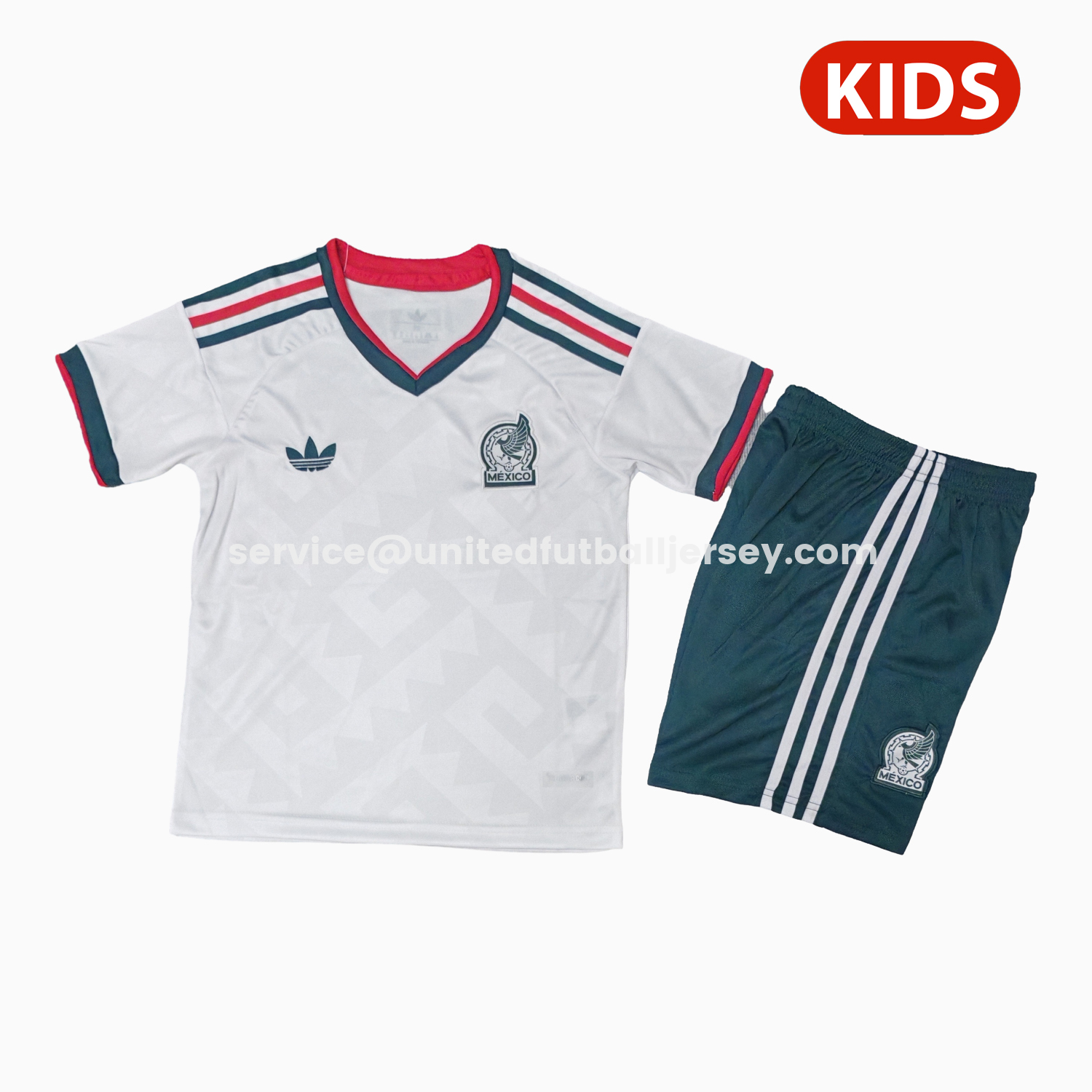 unitedfutballjersey-Mexico 2026 Away Kids Kit