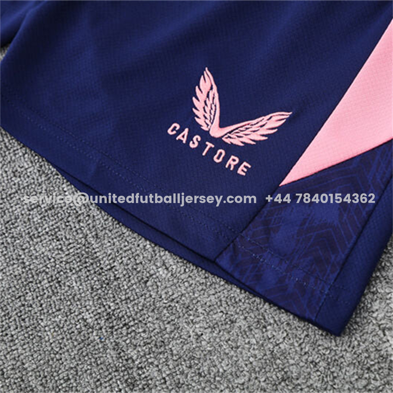 unitedfutballjersey-Feyenoord 25-26 Short-Sleeve Training Set - Royal Blue Top & Royal Blue Shorts