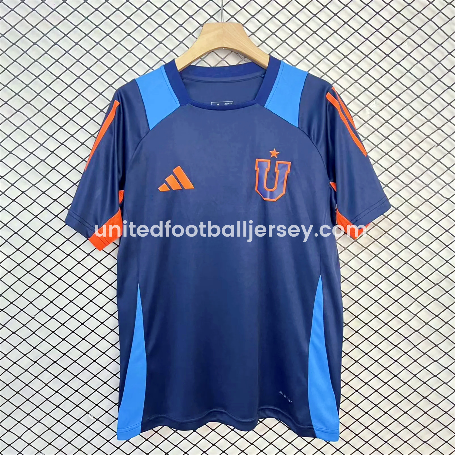 unitedfutballjersey-Universidad de Chile 25-26 Blue Training Jersey - Fans Version