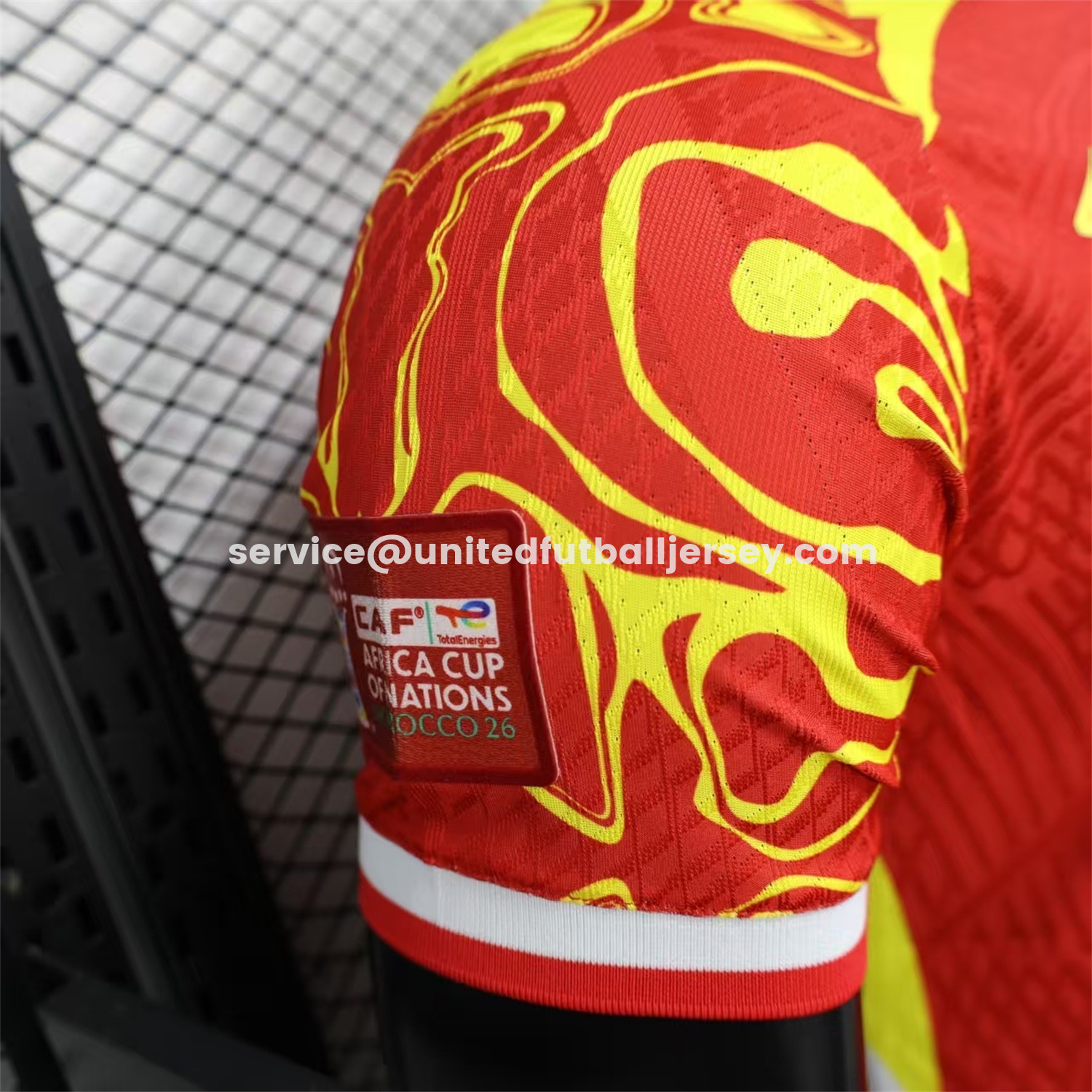 unitedfutballjersey-Congo 2026 Third Red Jersey - Player Version