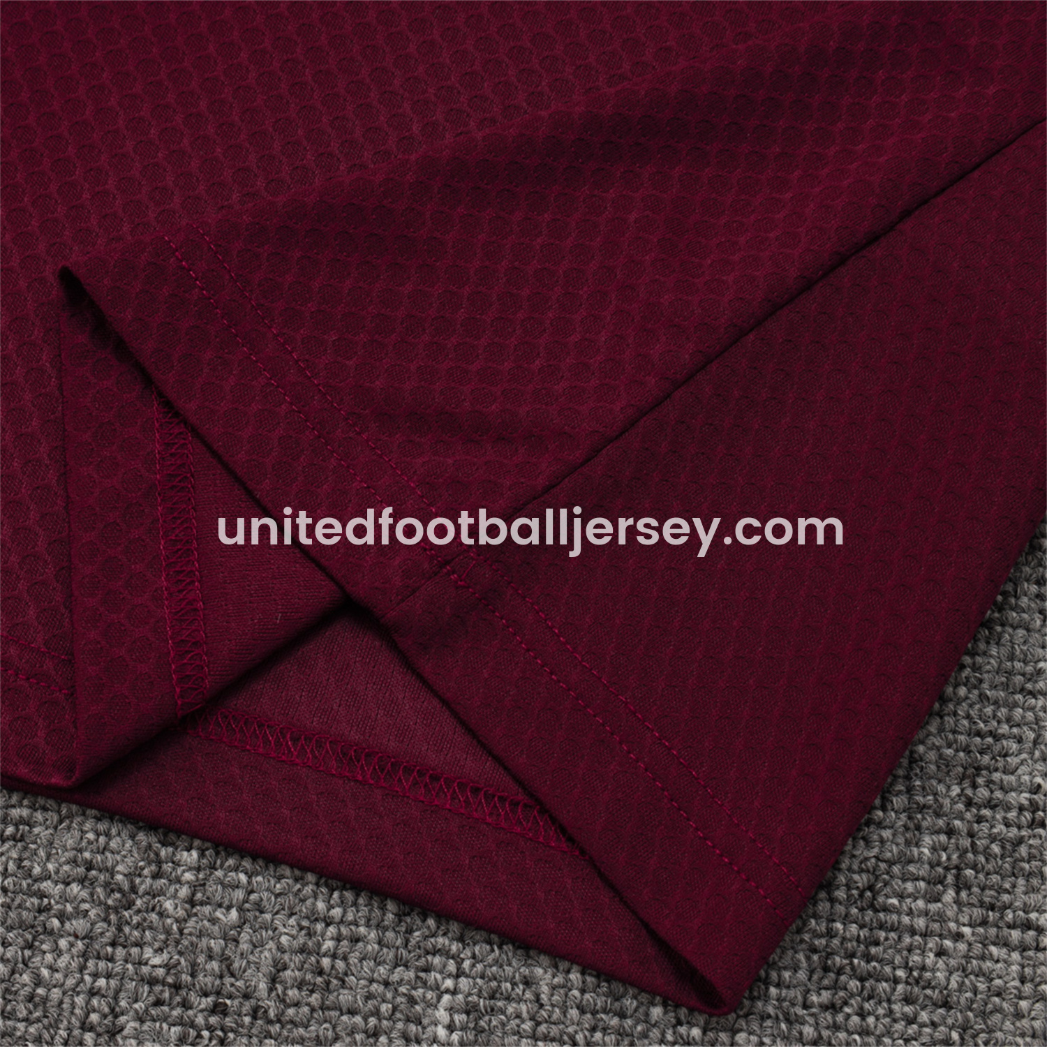 unitedfutballjersey-Bayern Munich 25-26 POLO Short-Sleeve Training Set - Deep Red Top and Pants