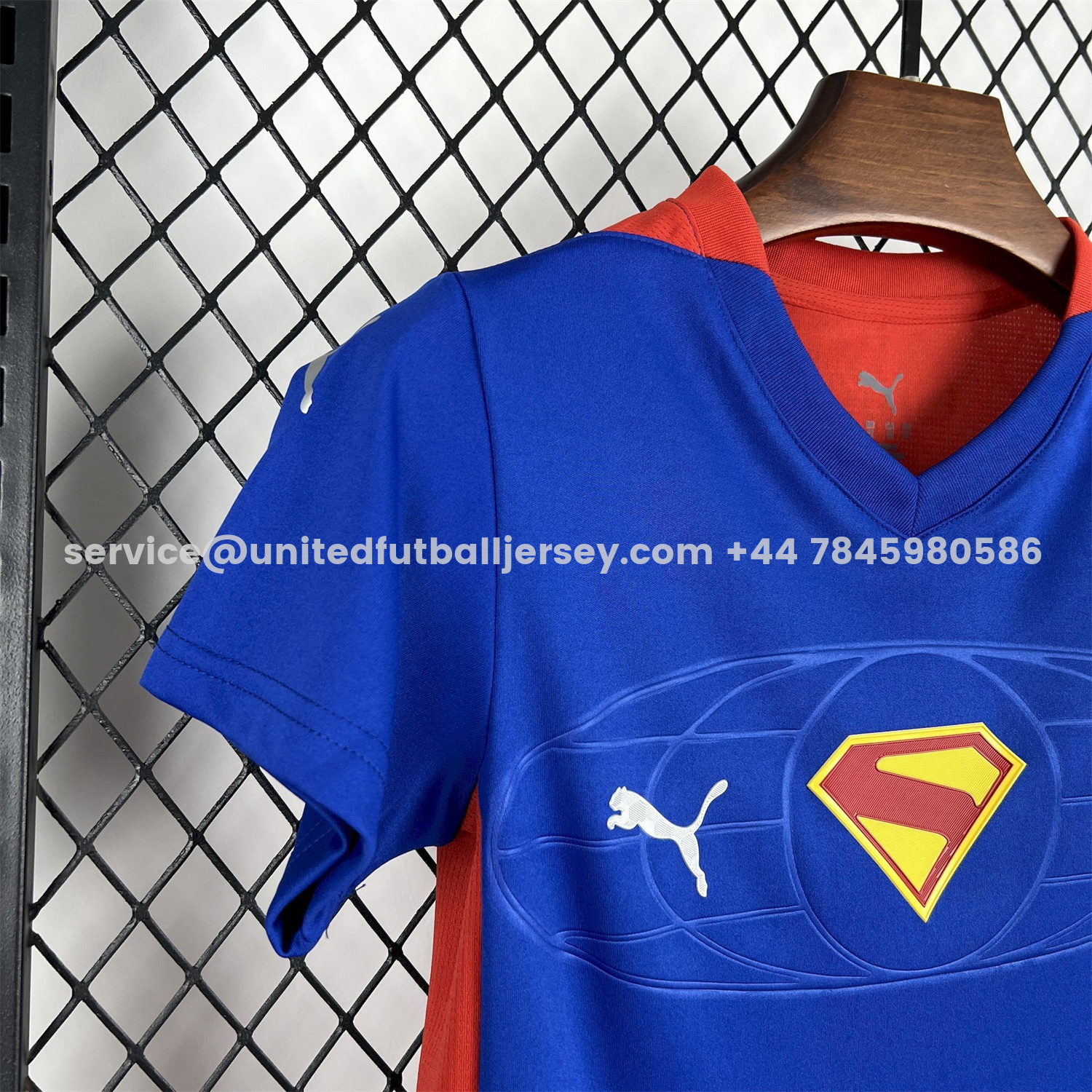 unitedfutballjersey-Bahia 25-26 Super-Man Blue Special Kids Kit