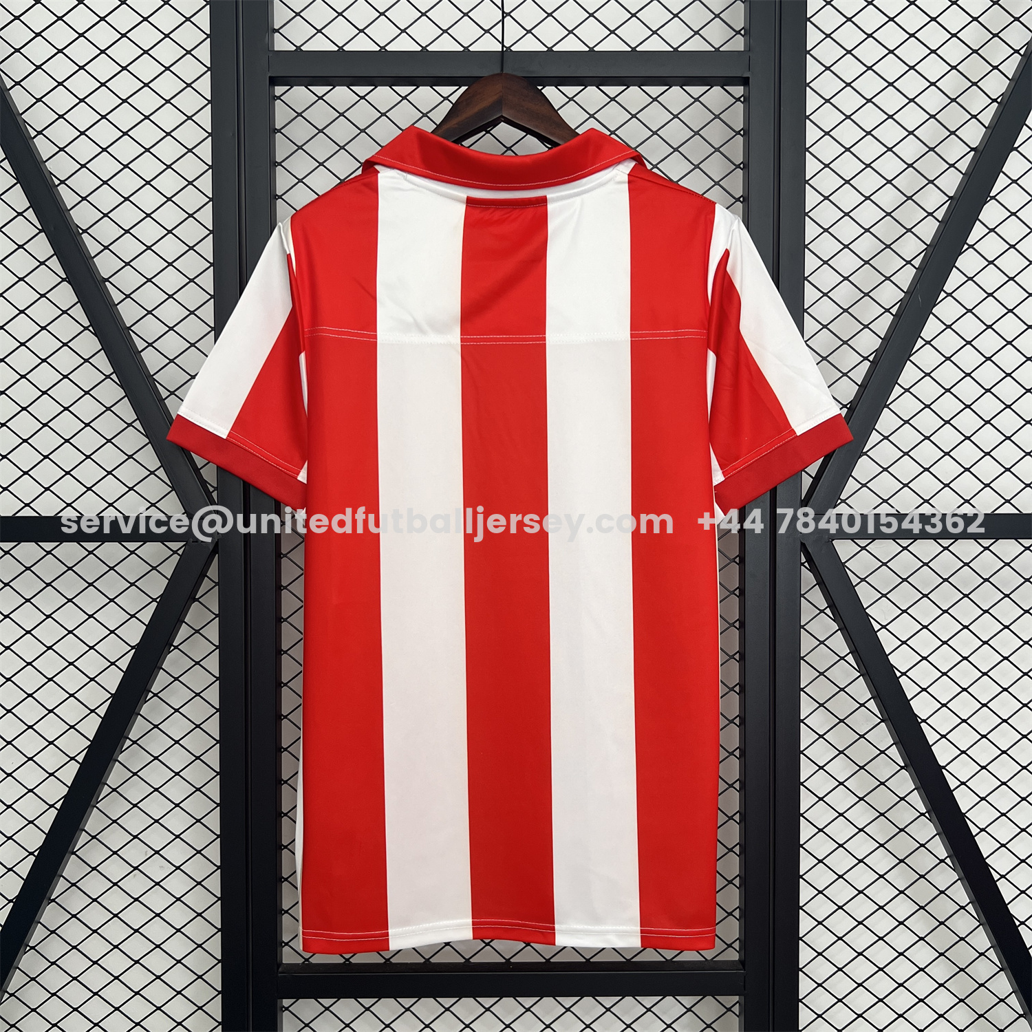 unitedfutballjersey-Retro Atletico Madrid 2003-04 Home Centenary Special Jersey