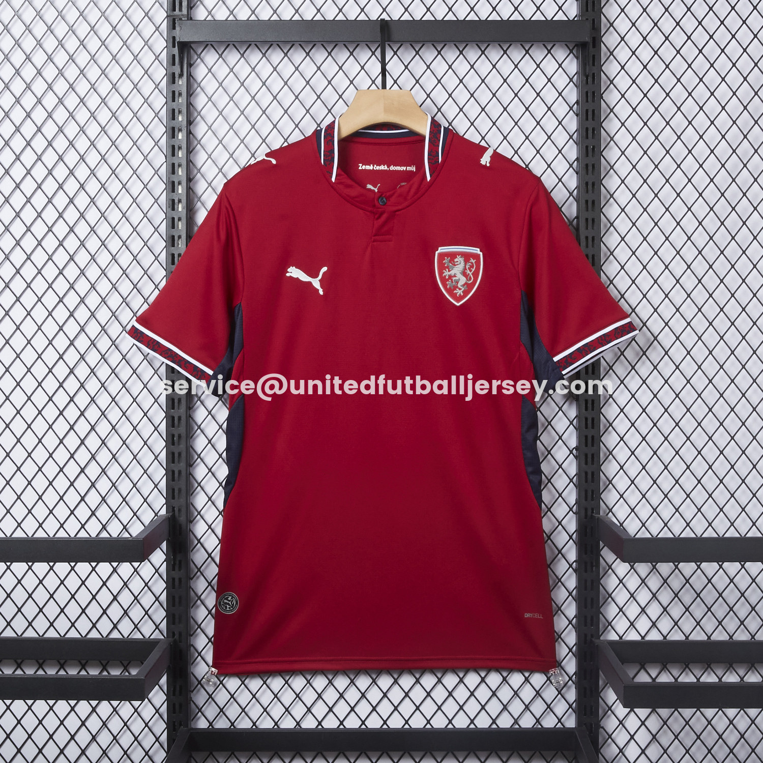 unitedfutballjersey-Czech Republic 2026 Home Jersey - Fans Version