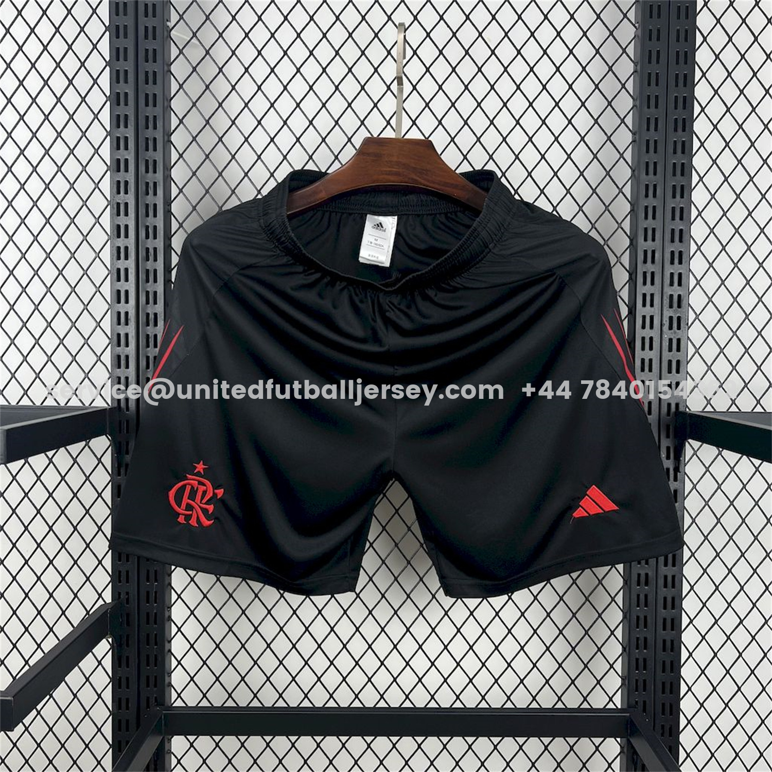 unitedfutballjersey-Flamengo 25-26 Away Black Shorts - Fans Version