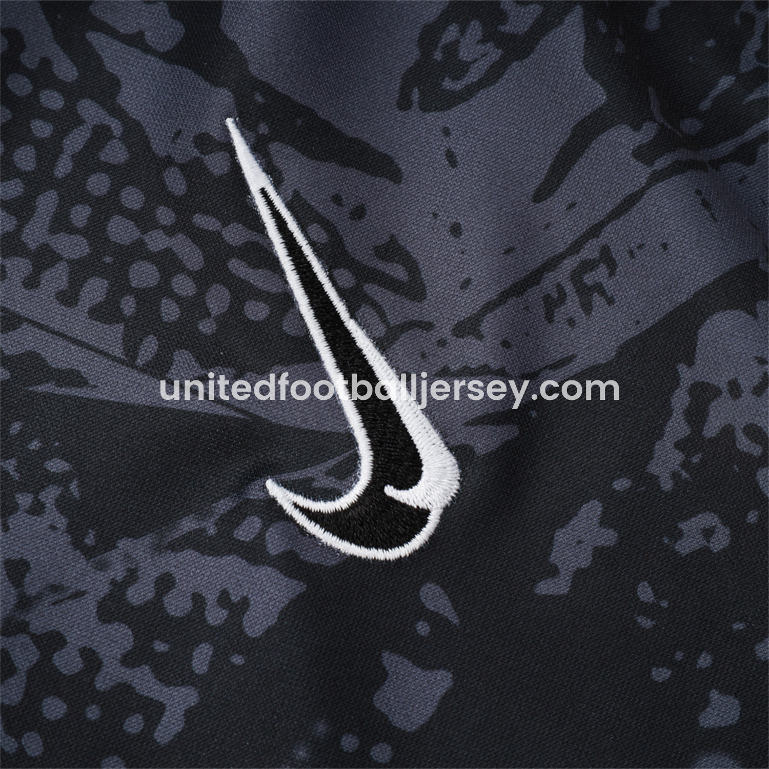 unitedfutballjersey-Corinthians 25-26 Jacket Training Tracksuit - Black and Gray Pattern Jackets & Black Pants