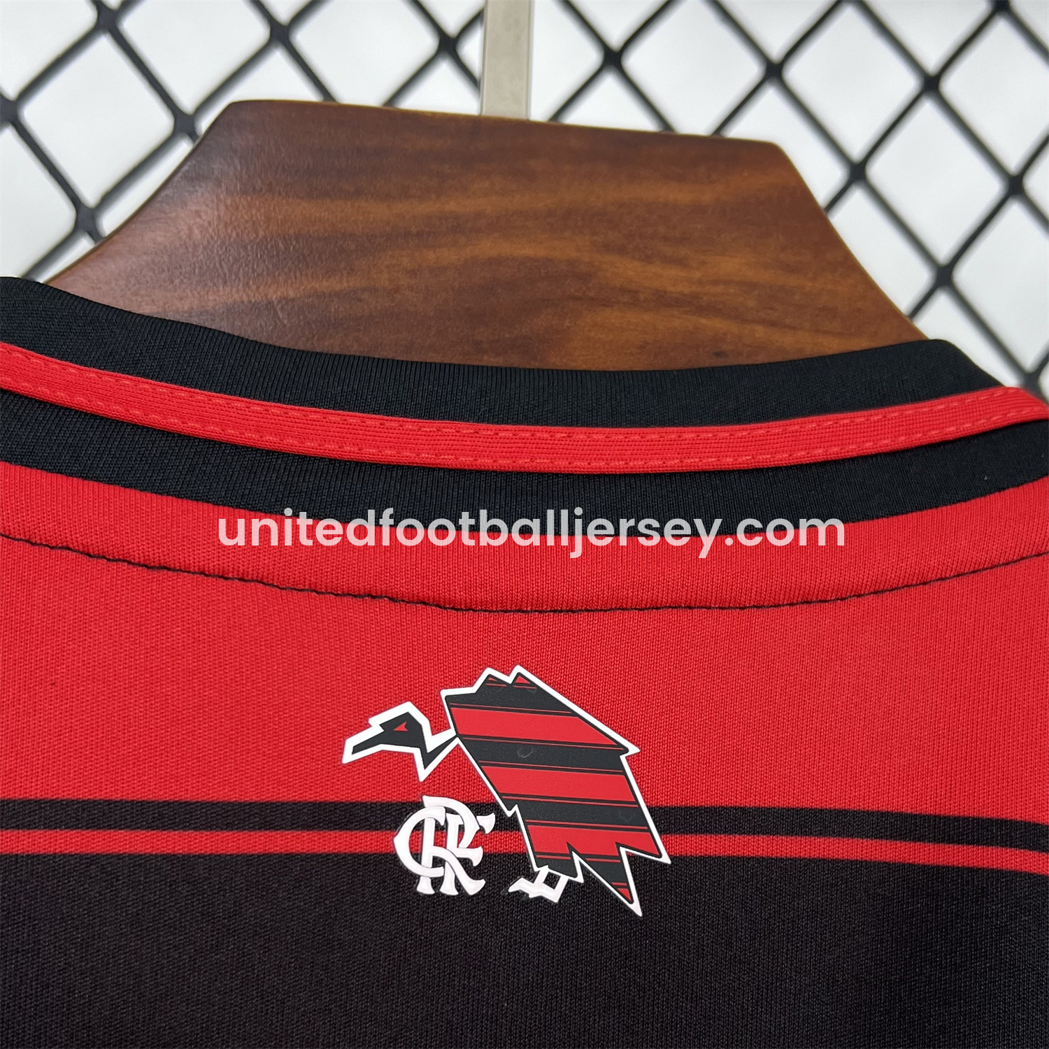 unitedfutballjersey-Flamengo 25-26 Home Jersey with Sponsors - Fans Version