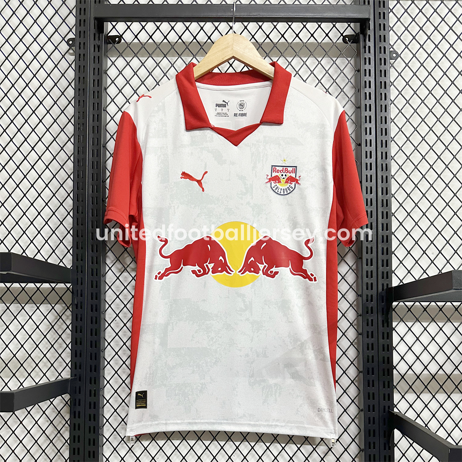 unitedfutballjersey-Red Bull Salzburg 25-26 Home Jersey - Fans Version
