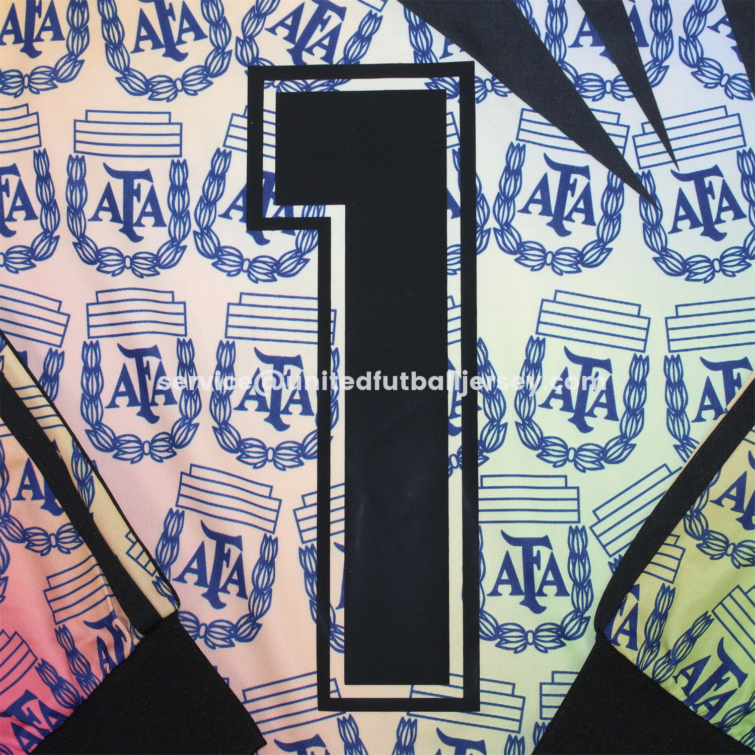 unitedfutballjersey-Retro Argentina 1994 Multicolor Goalkeeper Long Sleeves Jersey